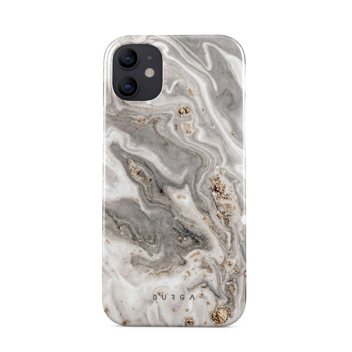 Snowstorm - Grey Marble iPhone 12 Mini ケース