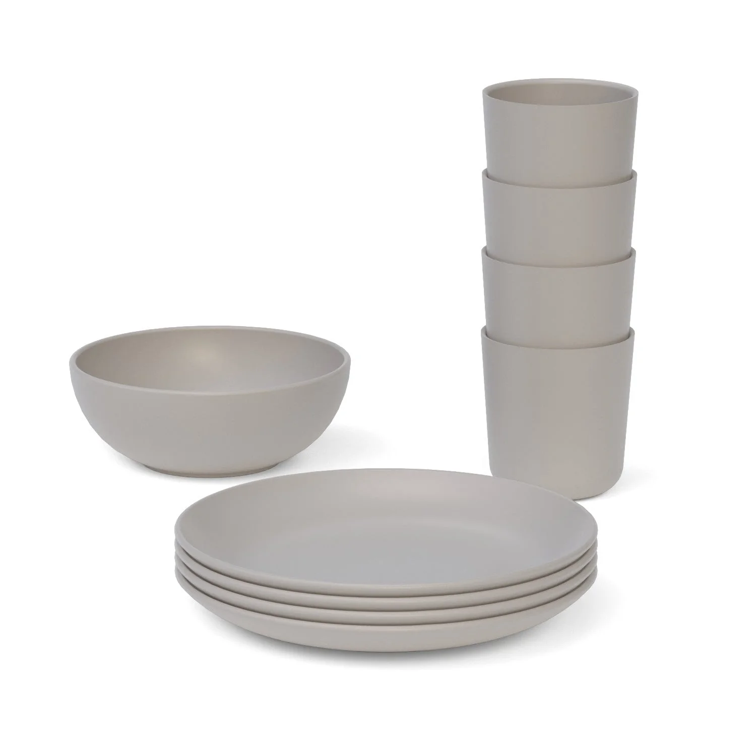 Vogeelle Everyday Basics Round Set - Stone