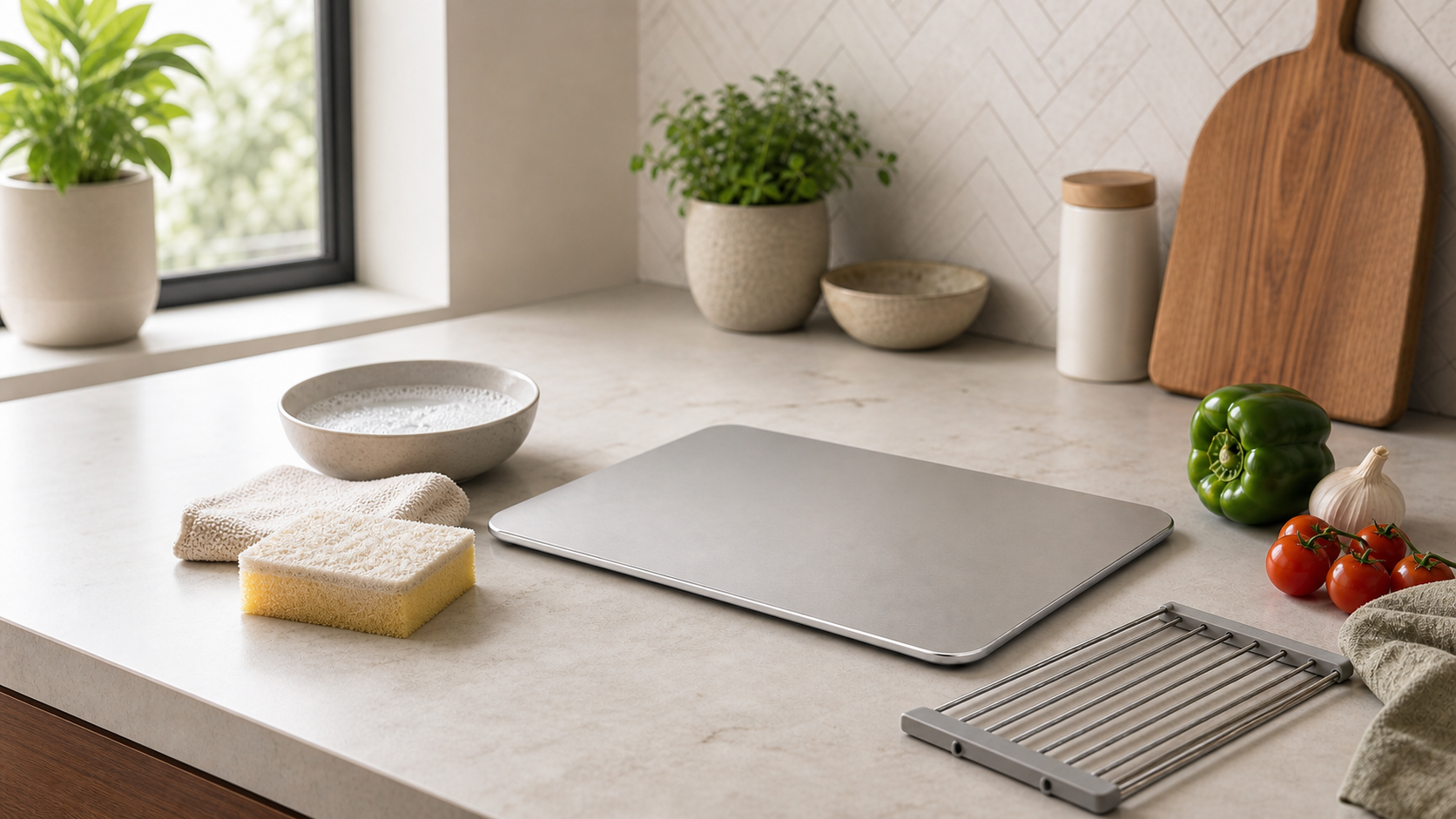 How to Clean a Titanium Cutting Board: A Food-Safe Routine