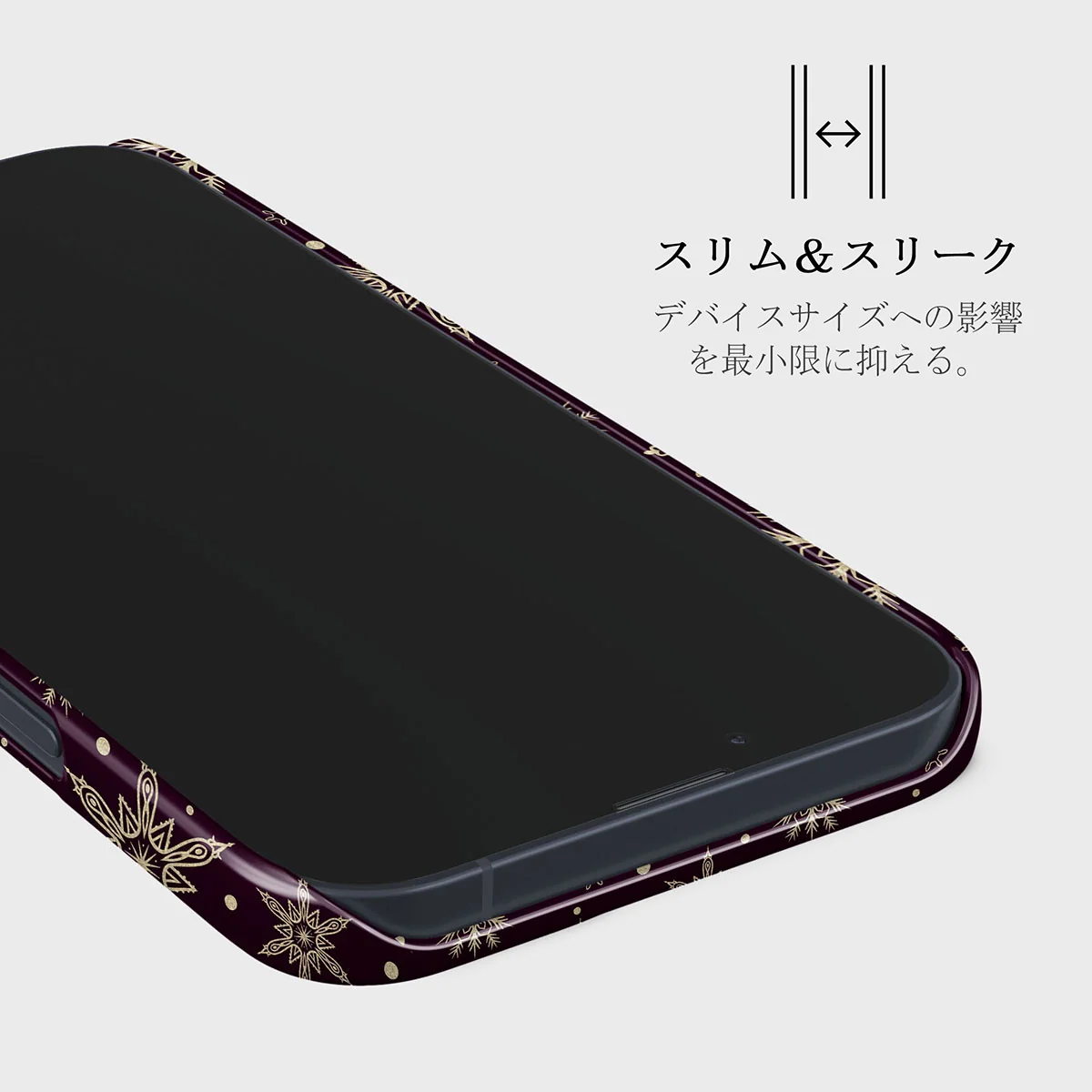 Sleeping Beauty - Snowflakes iPhone 13 Mini ケース