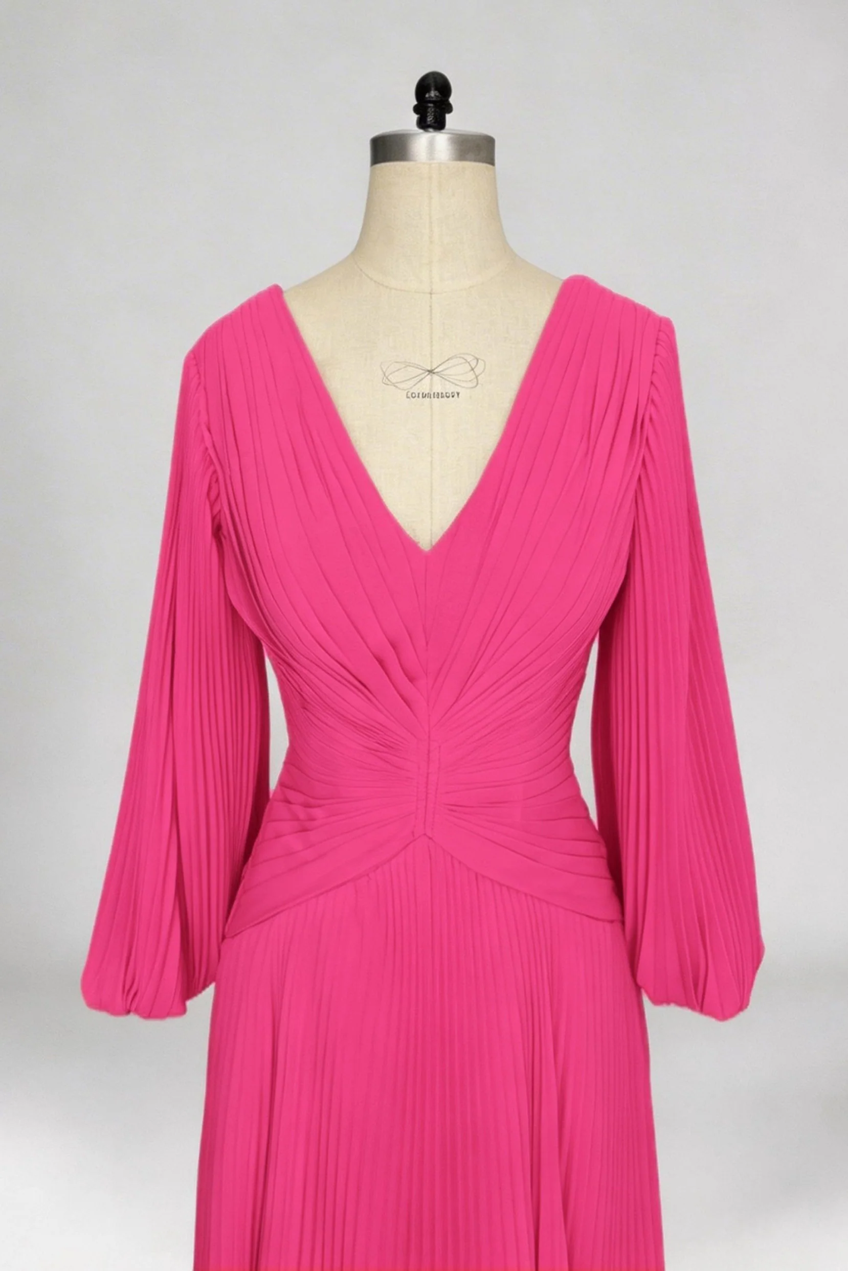 A Line V-Neck Mother of the Bride Dresses with Ruched CM0367