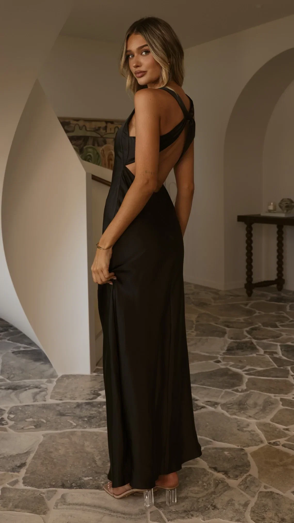 Eva Maxi Dress - Black