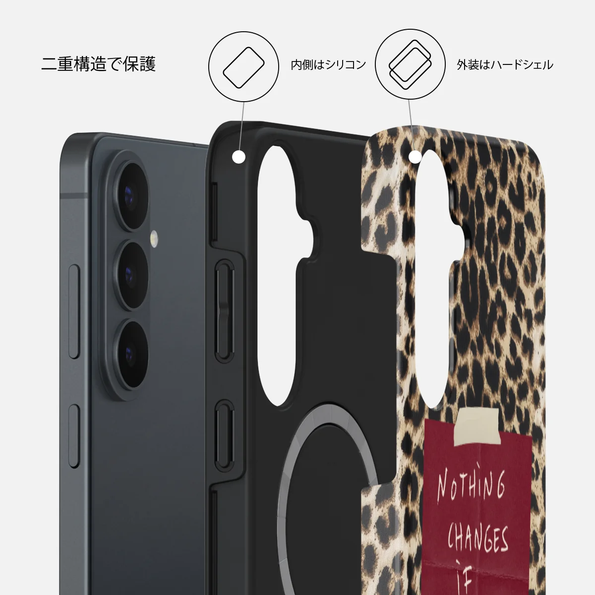 Nothing Changes - Samsung Galaxy S26 FE ケース