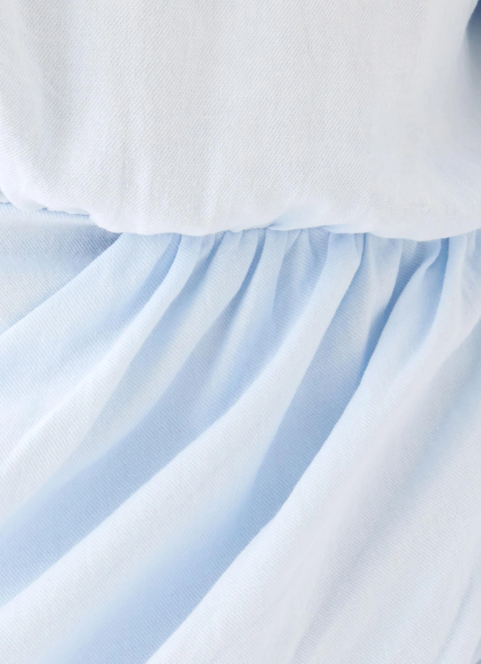 Galilea Shirt Mini Dress - Blue - luluinthesky