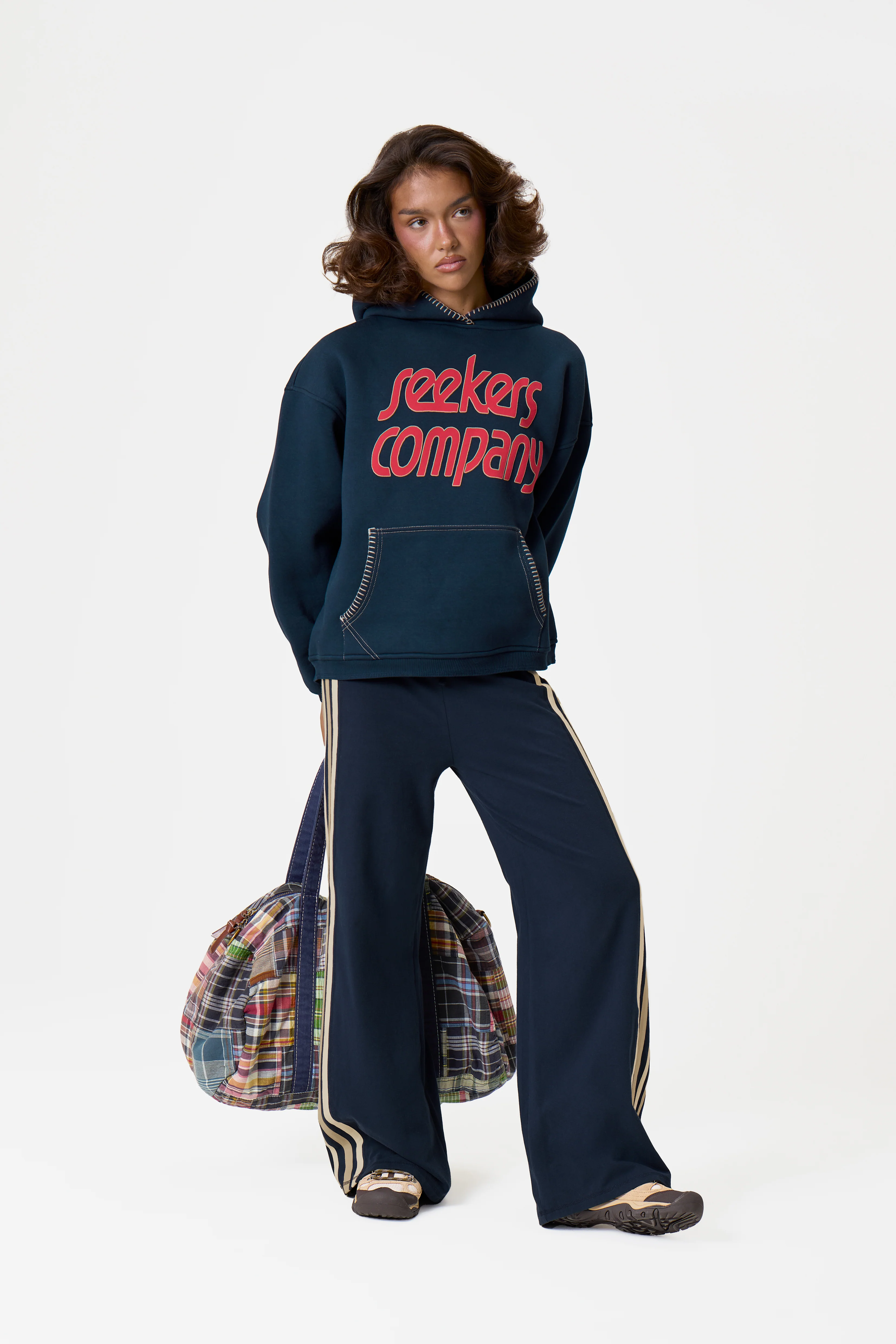 Seekers Company Hoodie in Navy