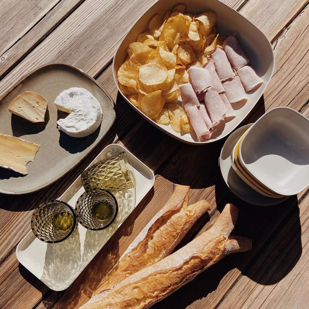 Vogeelle Small Tray - Stone