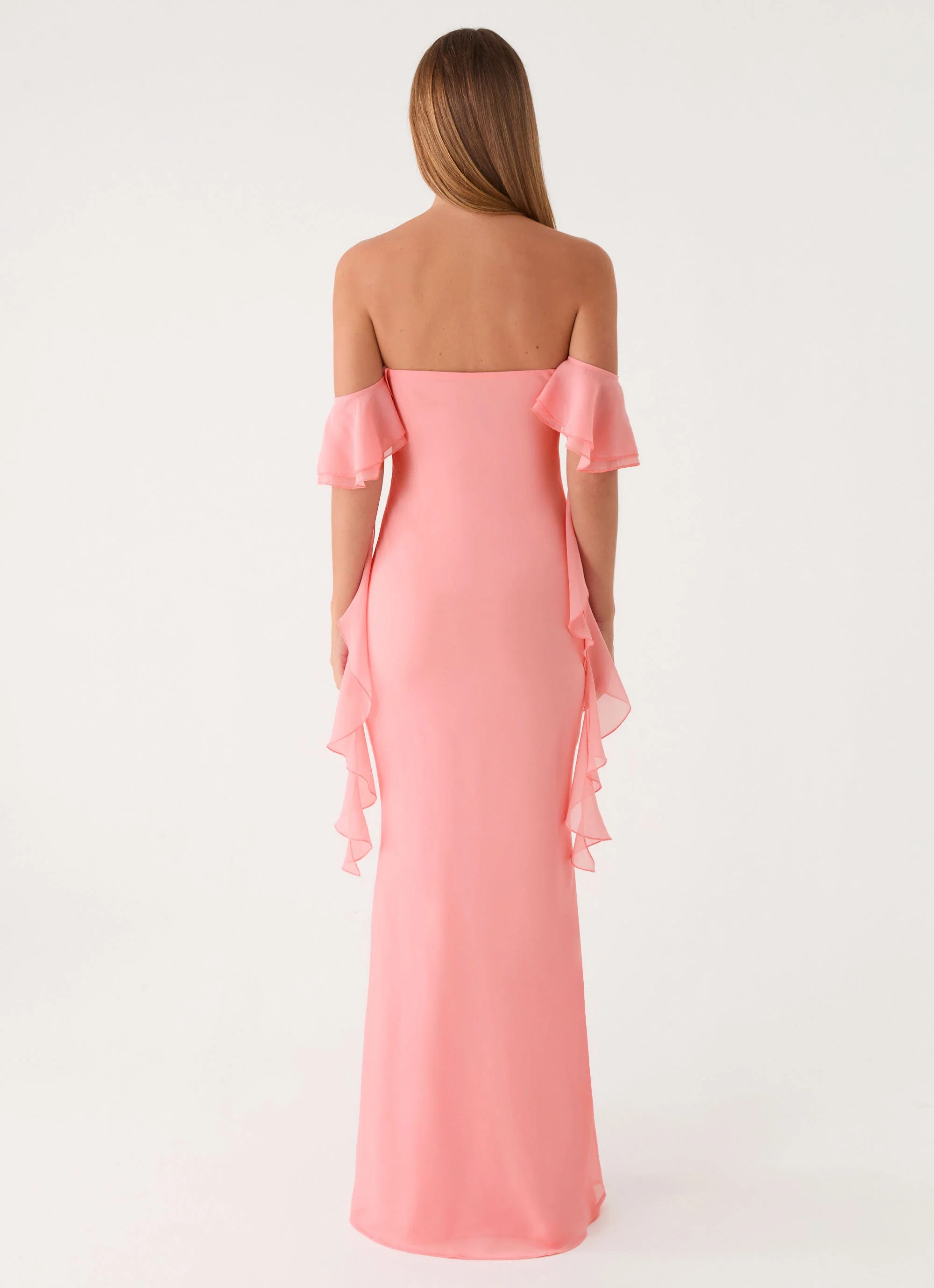 Maliyah Maxi Dress - Peach
