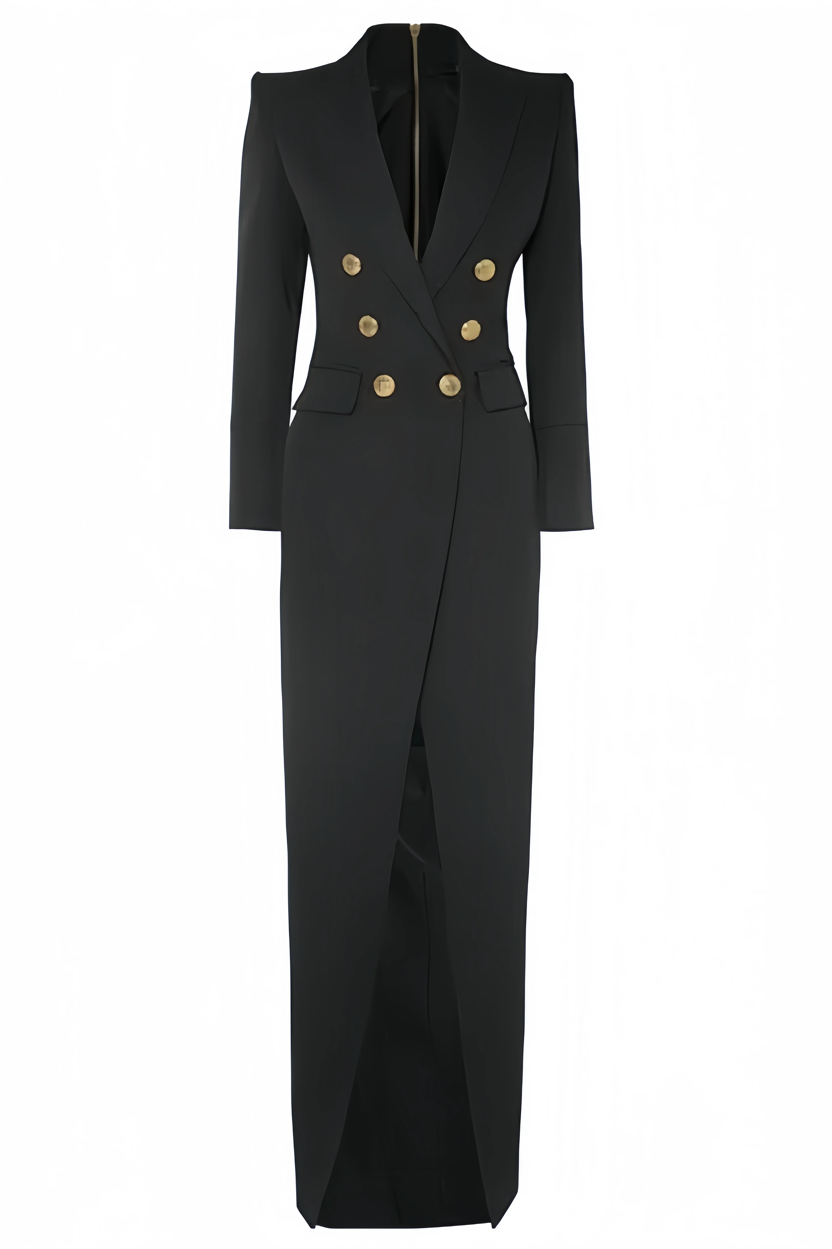 Ifuru Back Zip Suit Maxi Dress