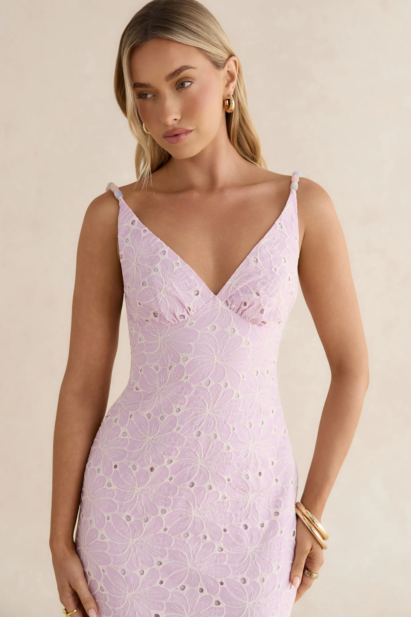 Louder Than Love Maxi Dress Lilac