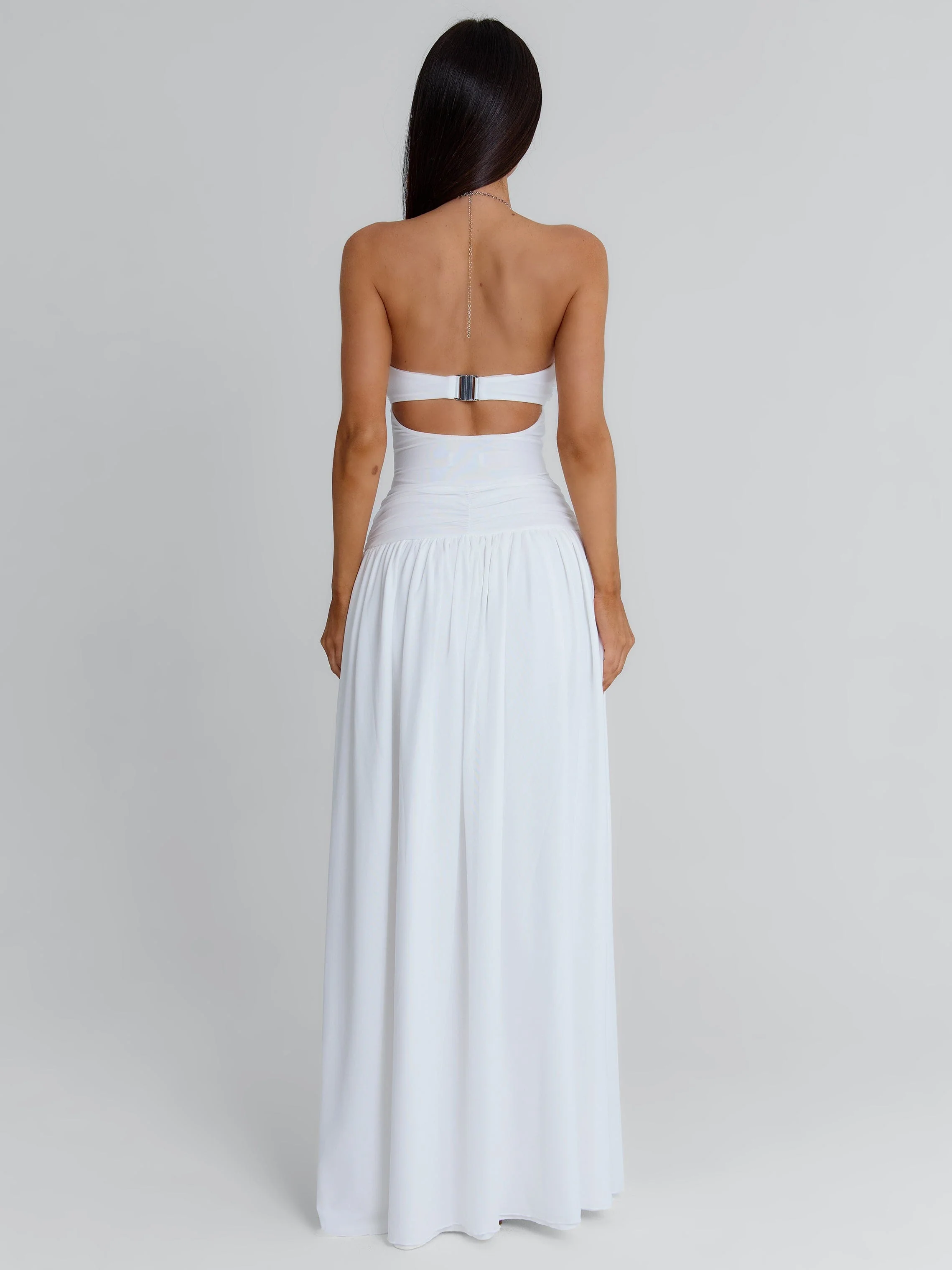 Nelly Maxi Dress White