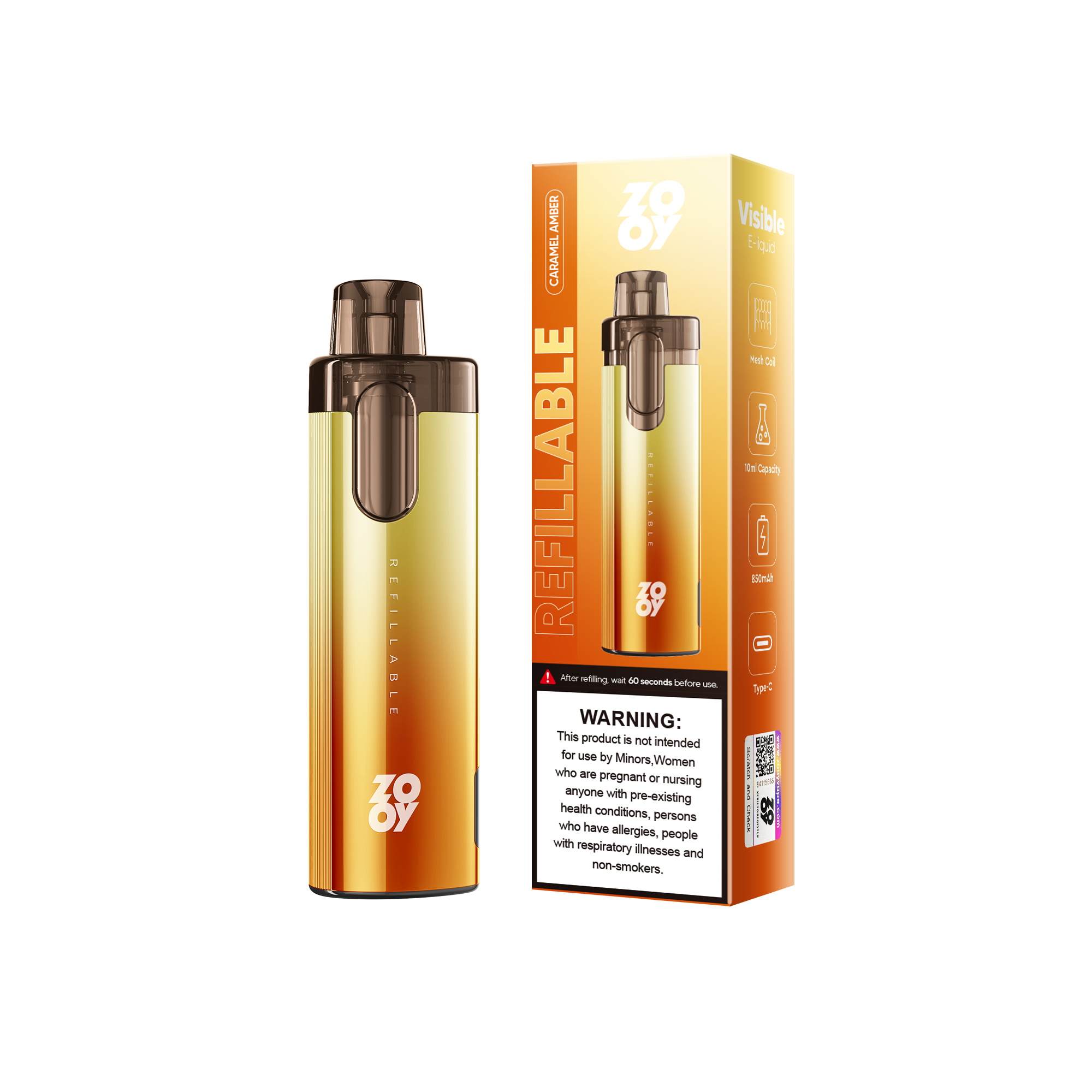 ZOOY Refillable Pod-10 ML