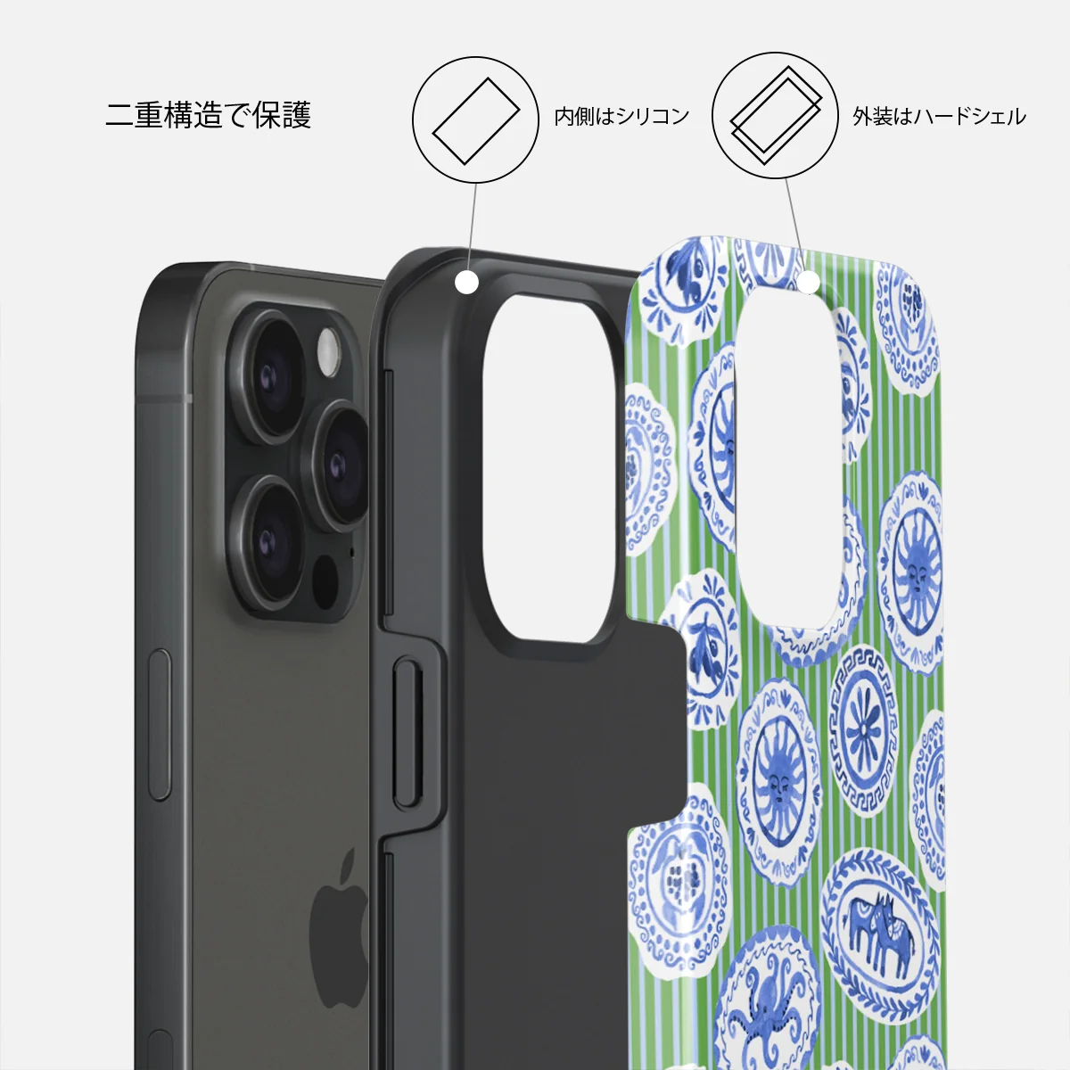 Taverna - iPhone 15 Pro ケース