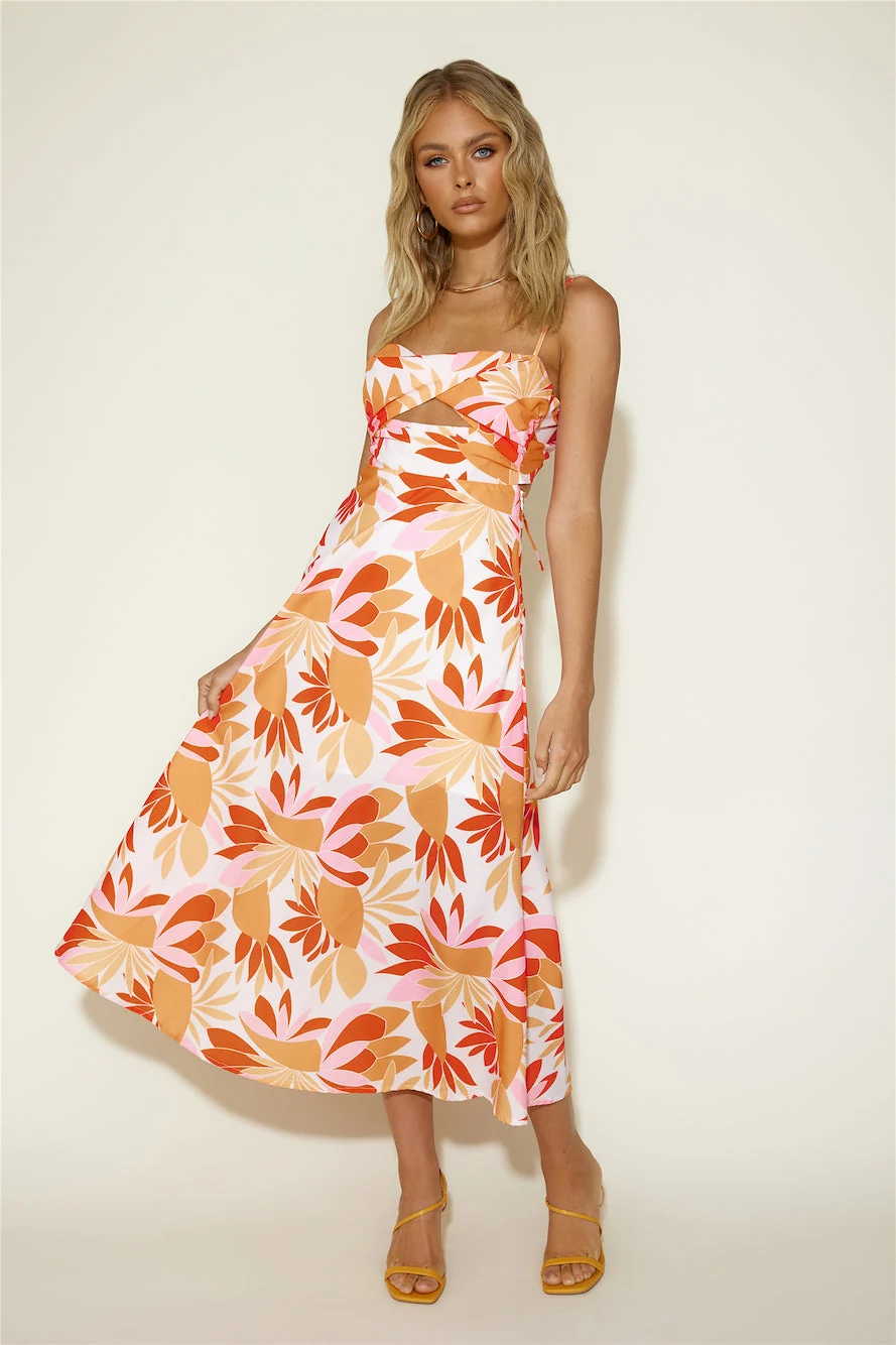 Summer Loving Maxi Dress Orange