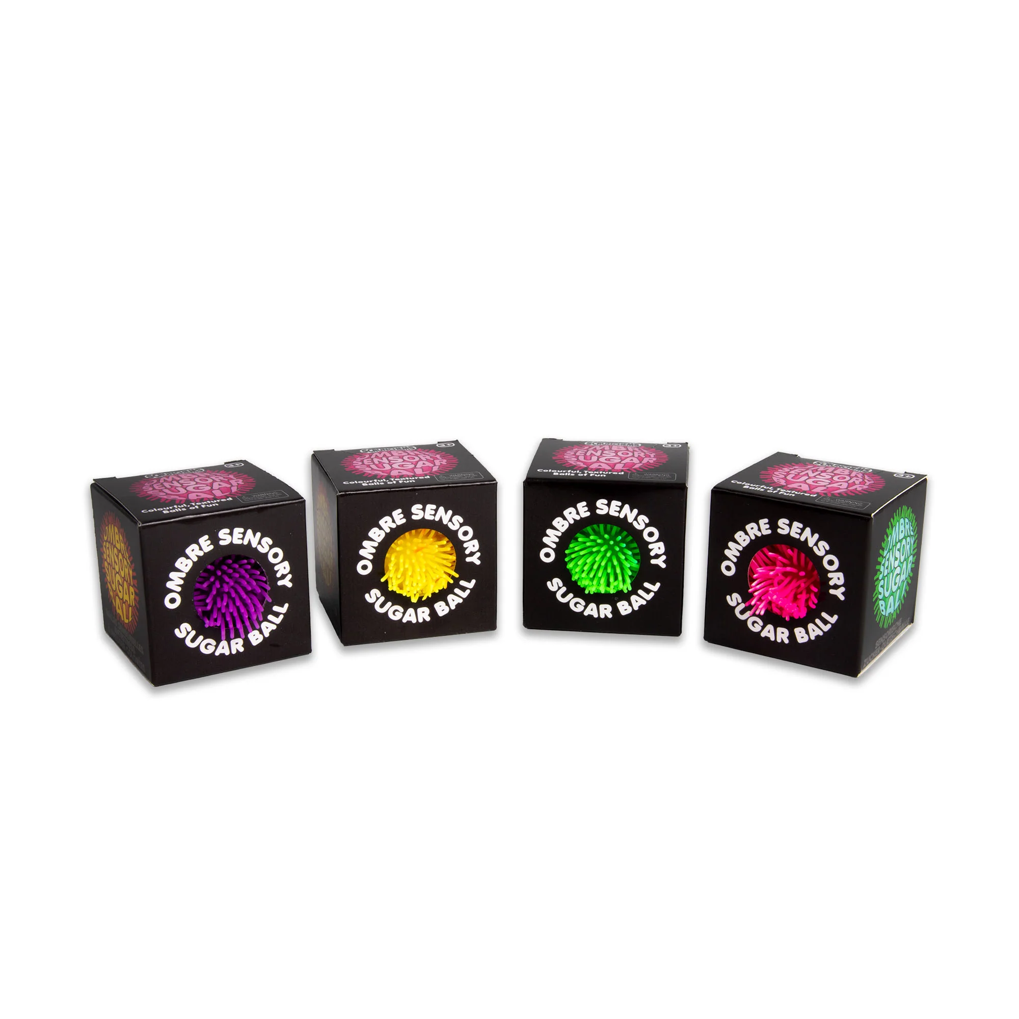 Scrunchems Ombre Sensory Sugar Ball Squishy Fidget Toy (1pc) Color Ships Assorted