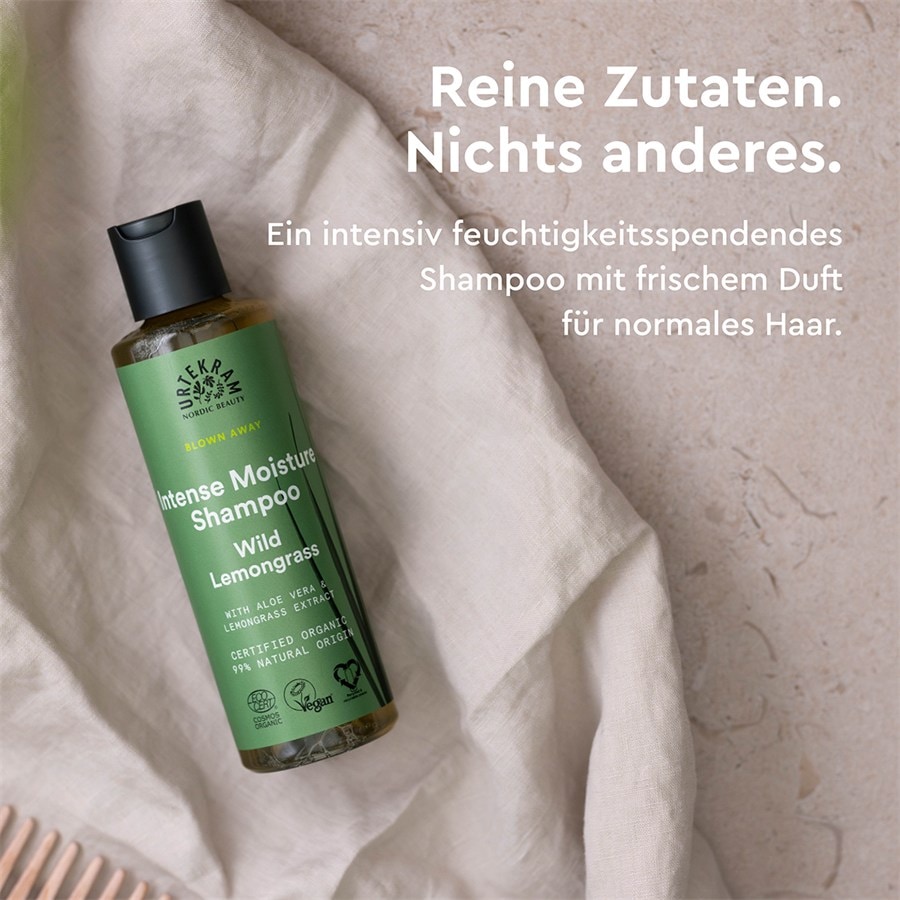 Urtekram Wild Lemon Grass Szampon intensywnie nawilżający