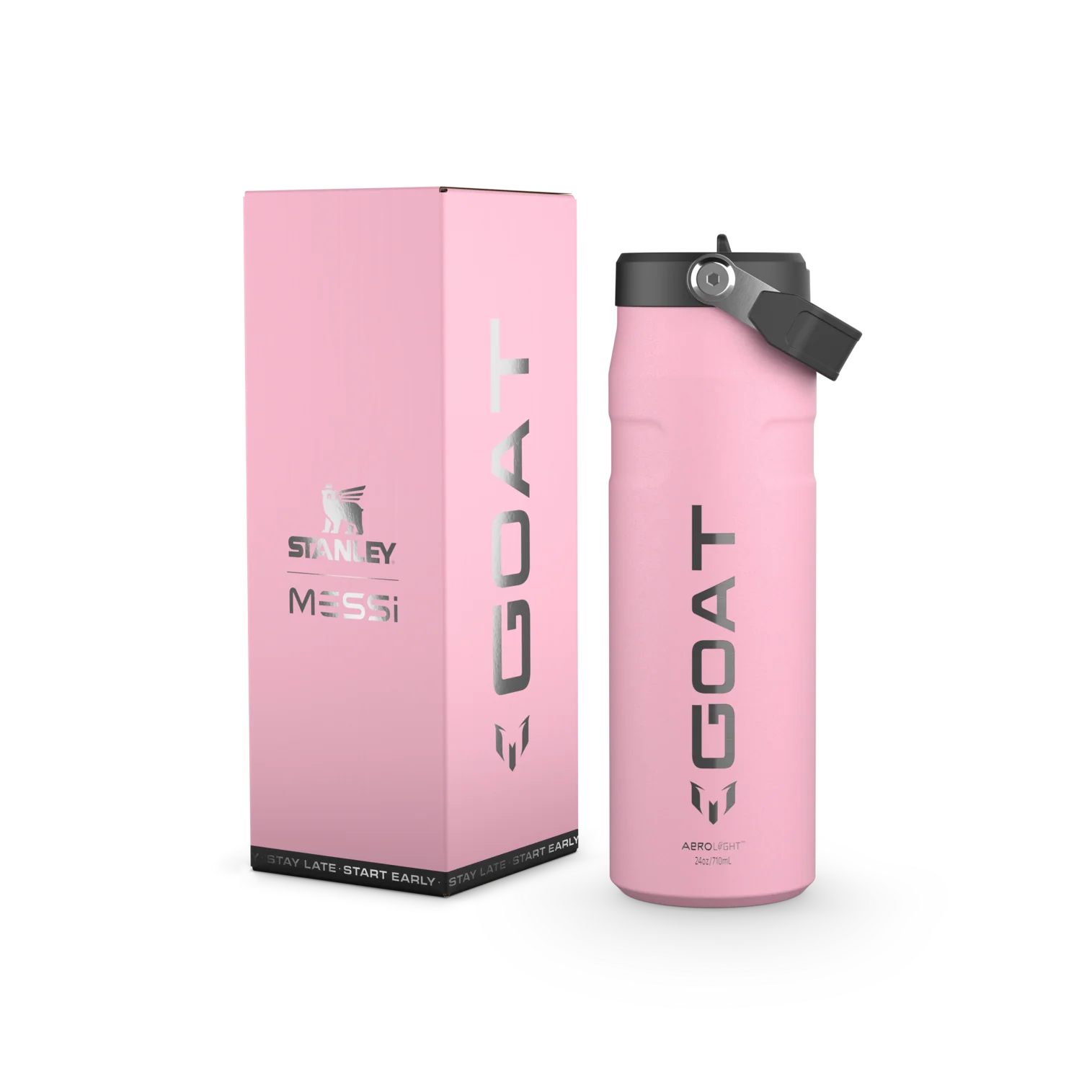 The Messi x Stanley IceFlow™ Flip Straw 2.0 Bottle