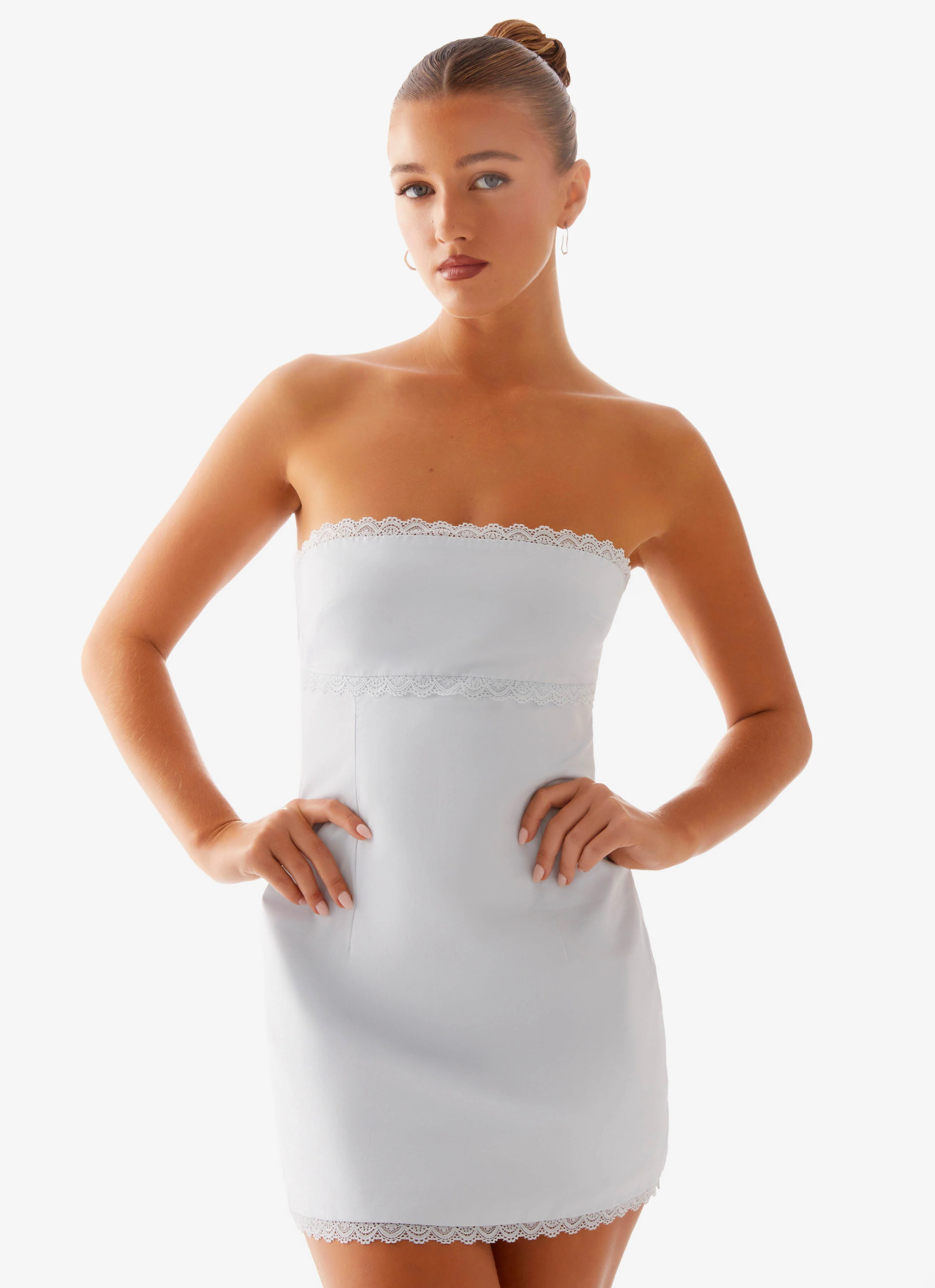 Cala Mini Dress - Blue - luluinthesky