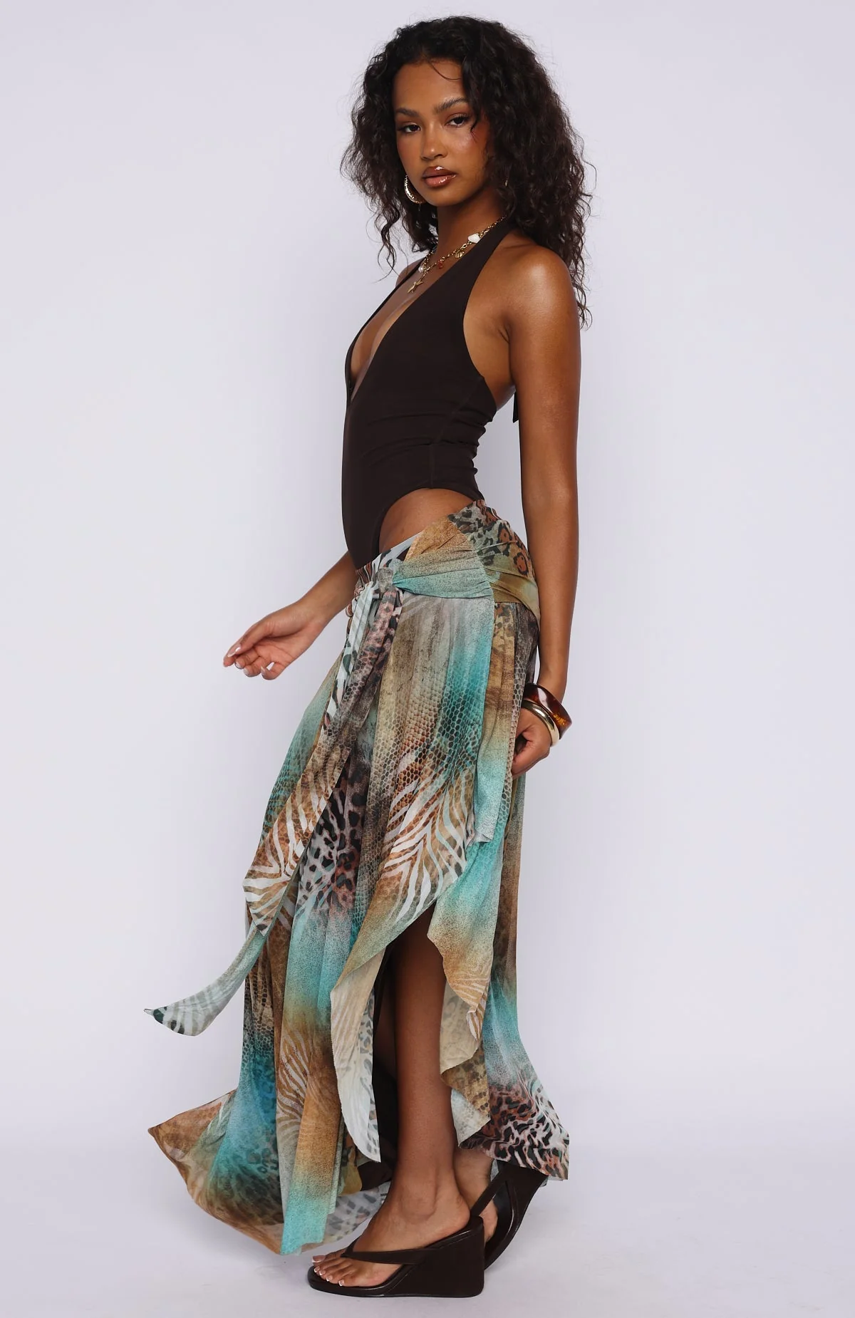 Suntrace Maxi Dress Saltwater