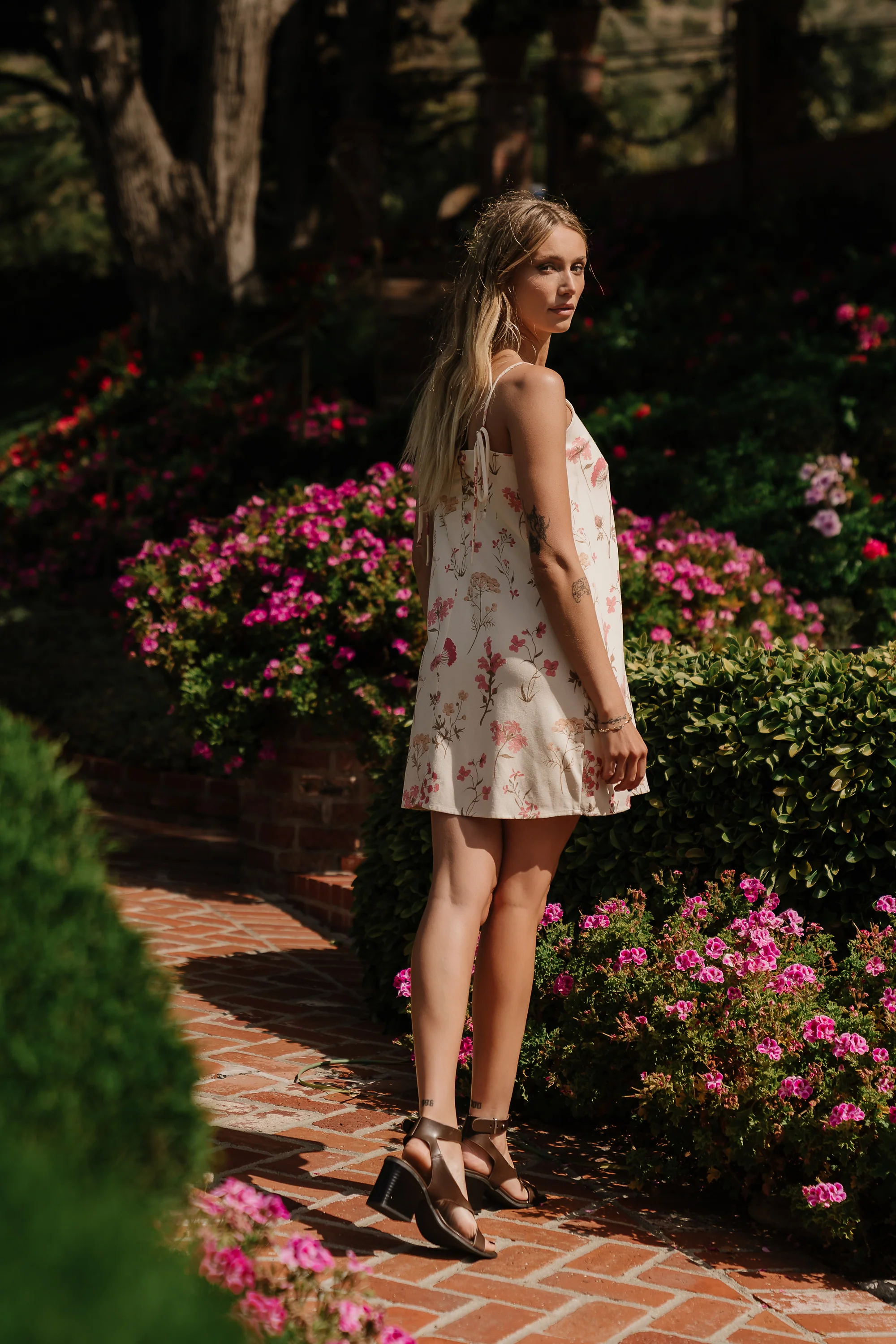 Moxie Floral Mini Dress - FINAL SALE