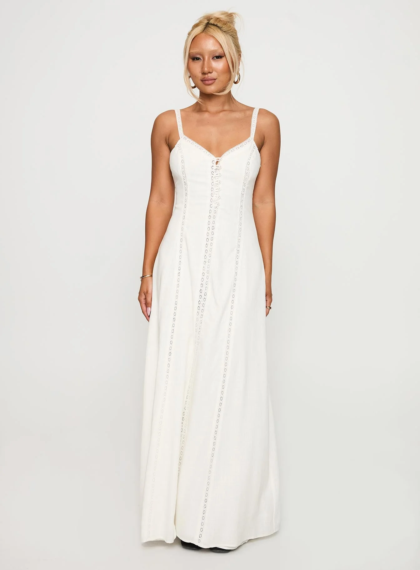 Mercie Maxi Dress White