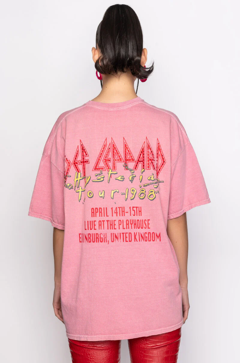 Def Leppard T Shirt Dress