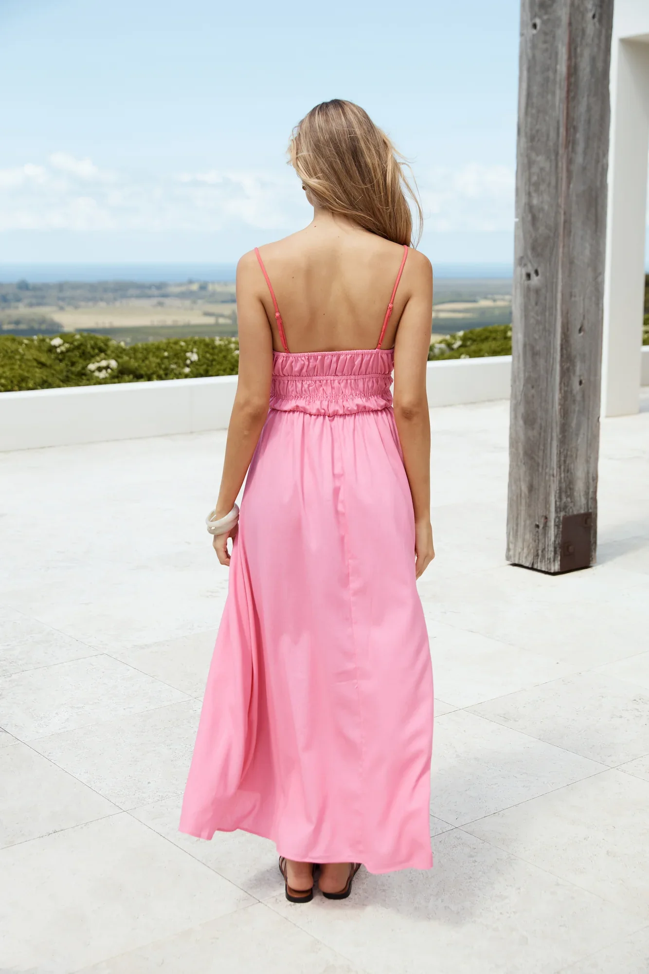 Jasmine Tea Maxi Dress Pink