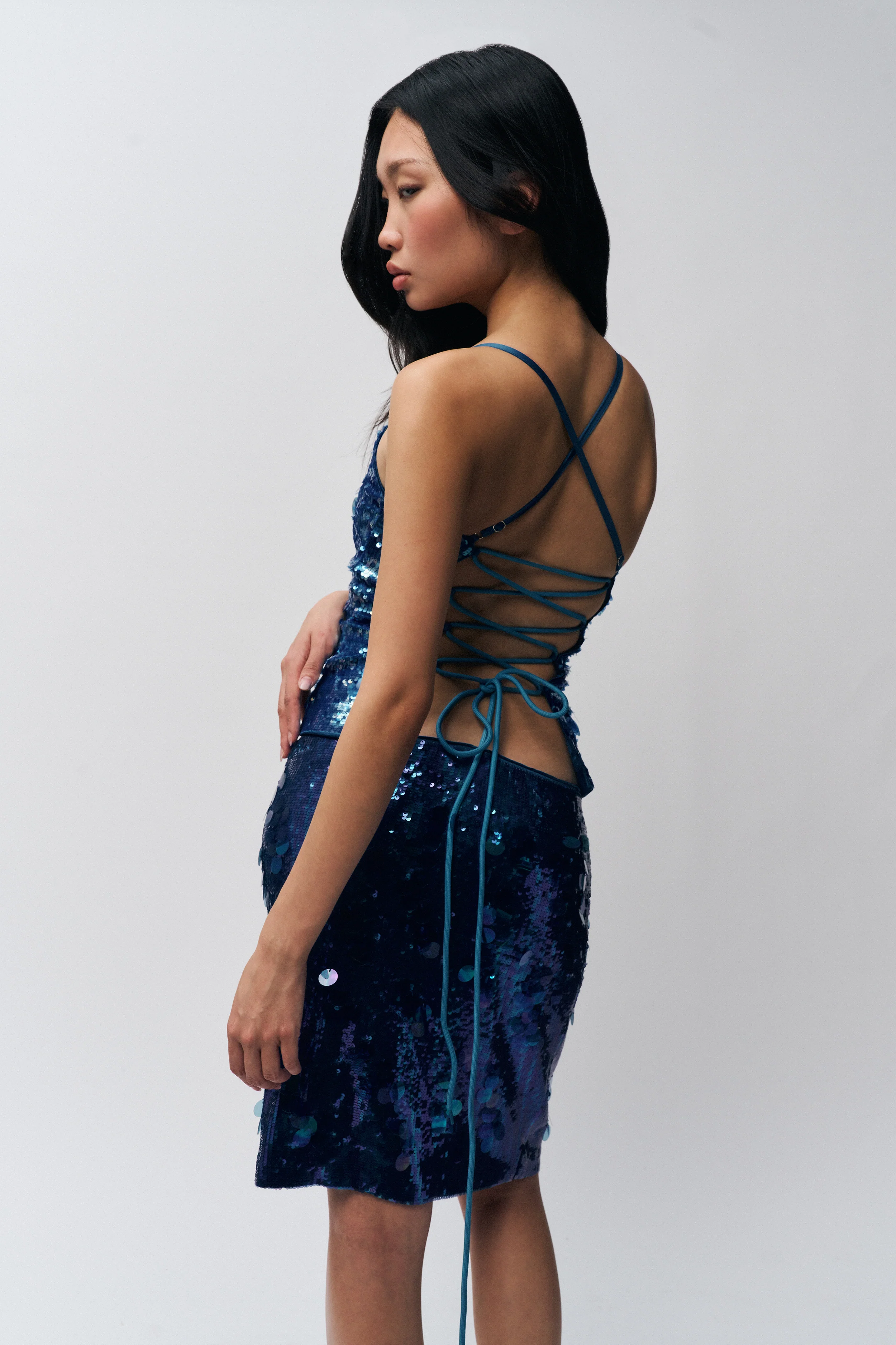 Paillette Cami Top - luluinthesky