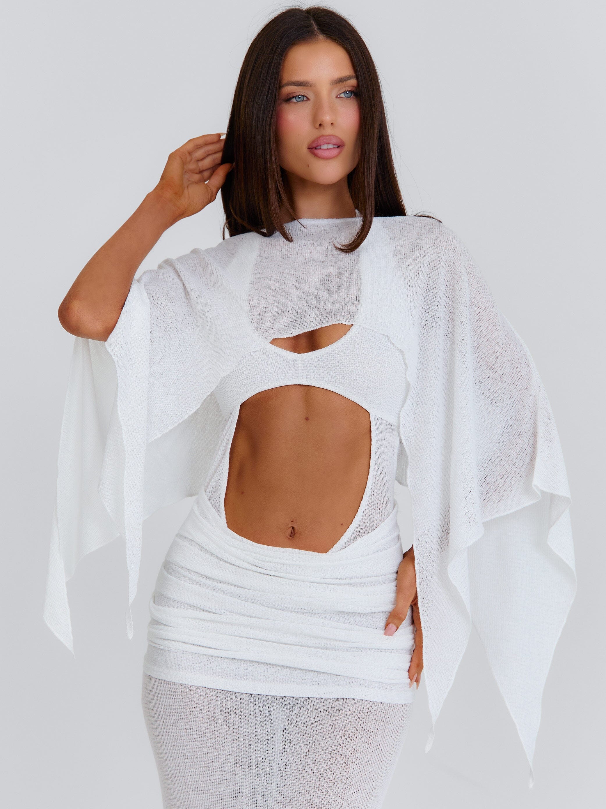 CHER MAXI DRESS WHITE
