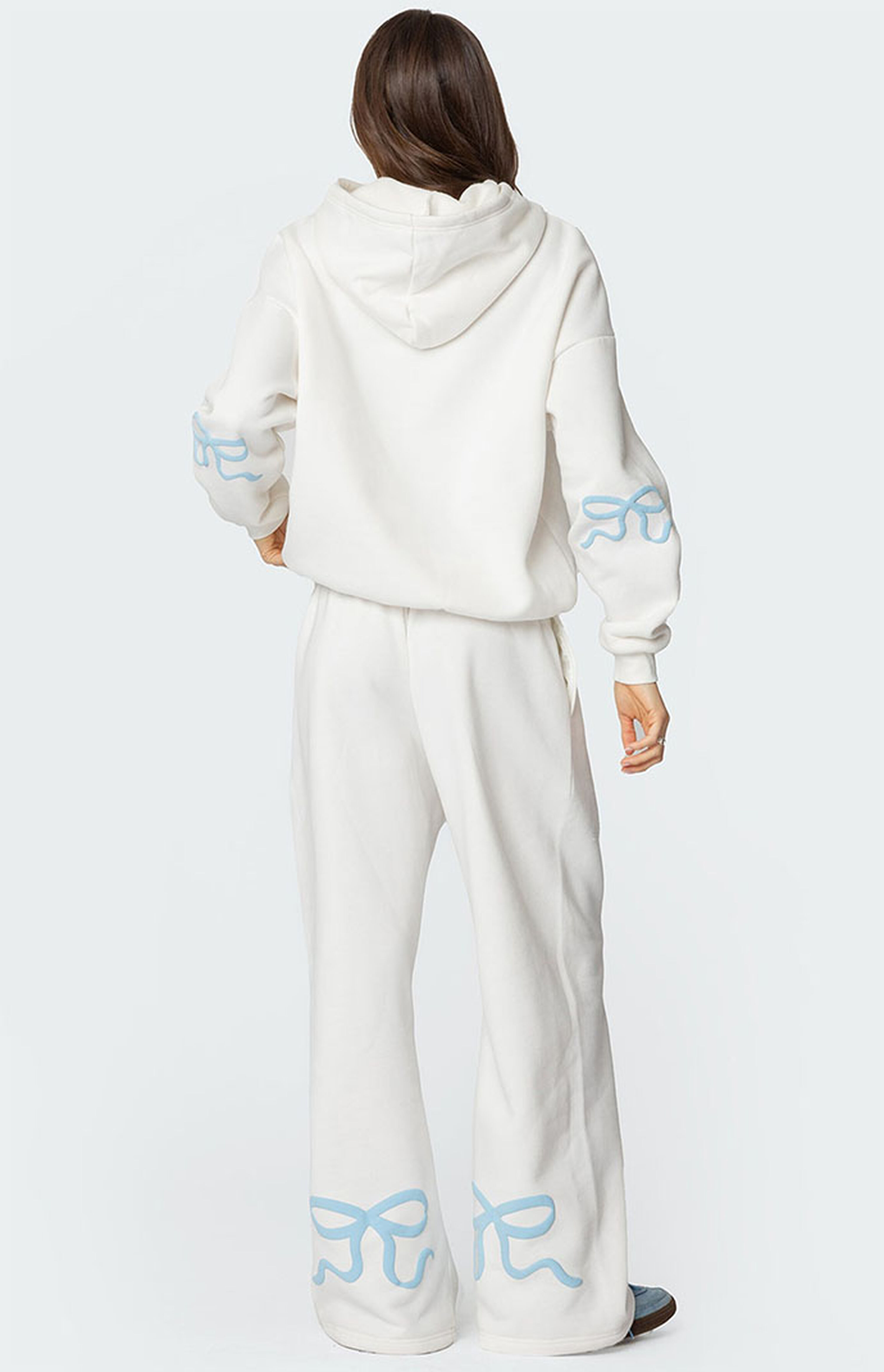 Edikted Bonney Bow Detail Hoodie