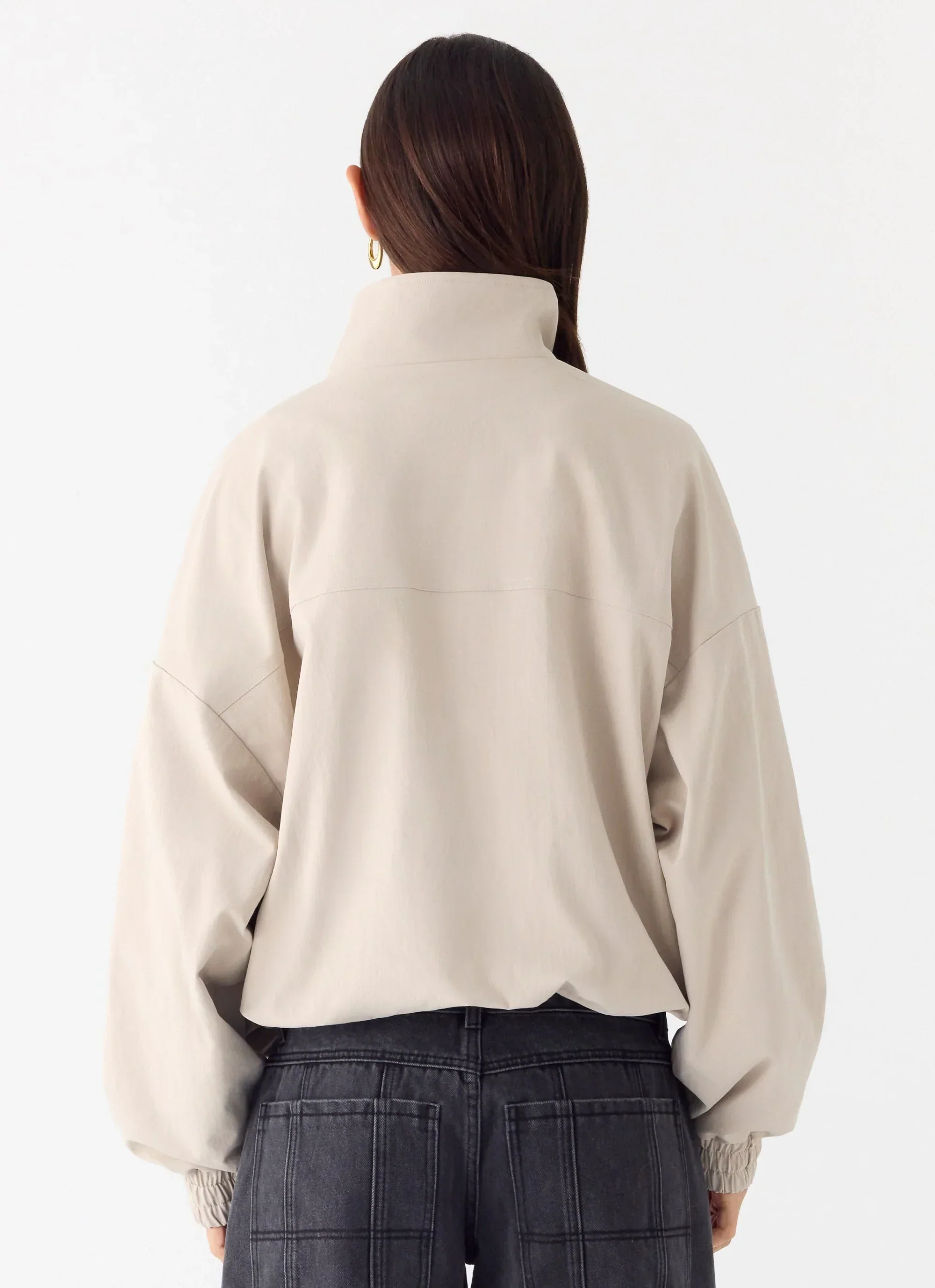 Luca Trench Jacket - Cool Tan