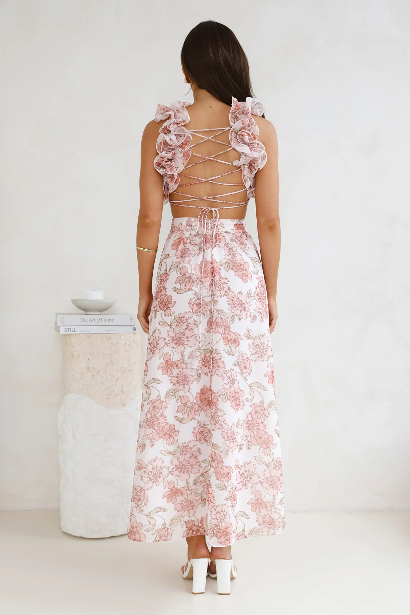 Extra Guest Maxi Dress Pink - luluinthesky