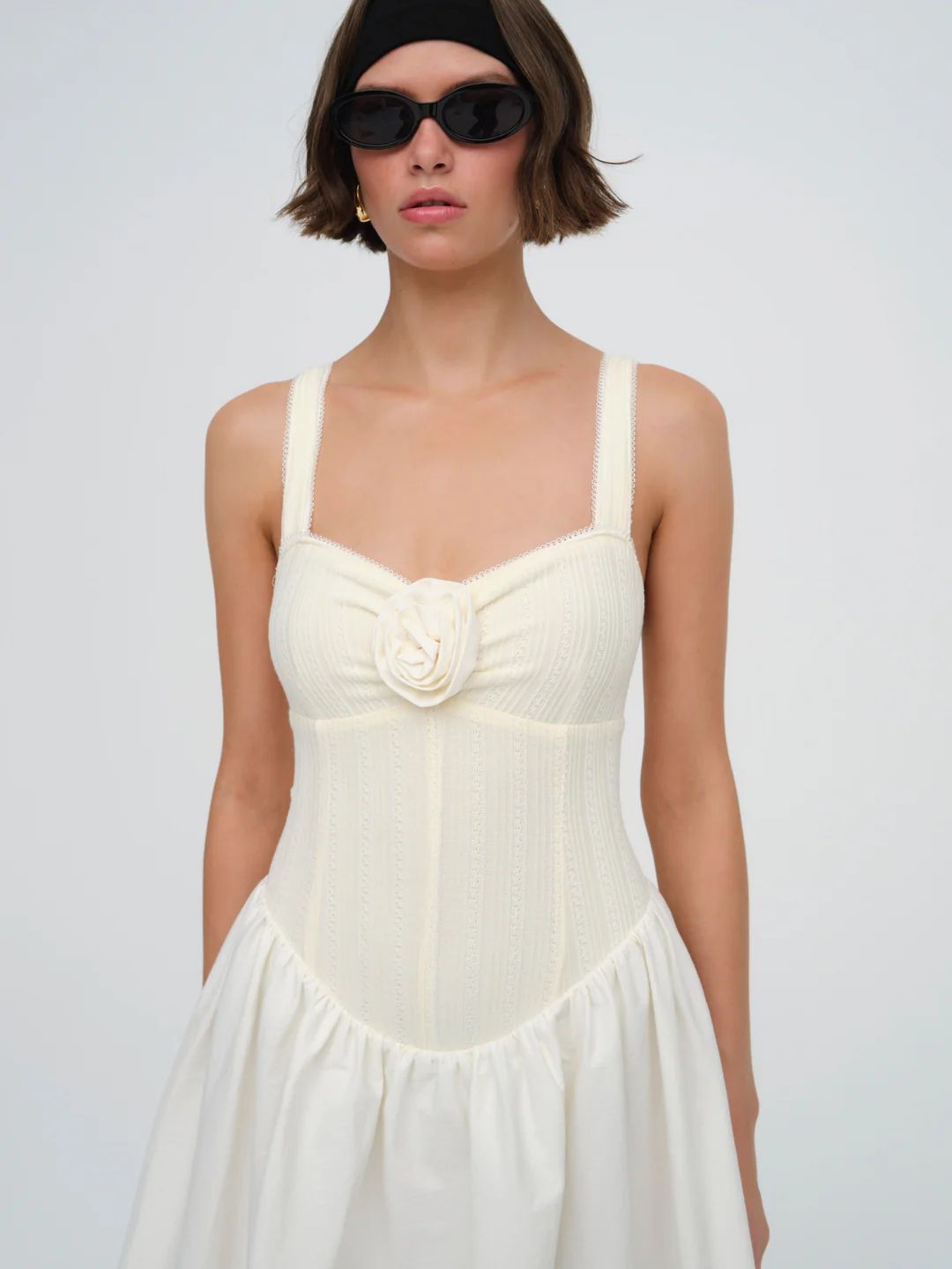 Billie Pointelle Midi Dress