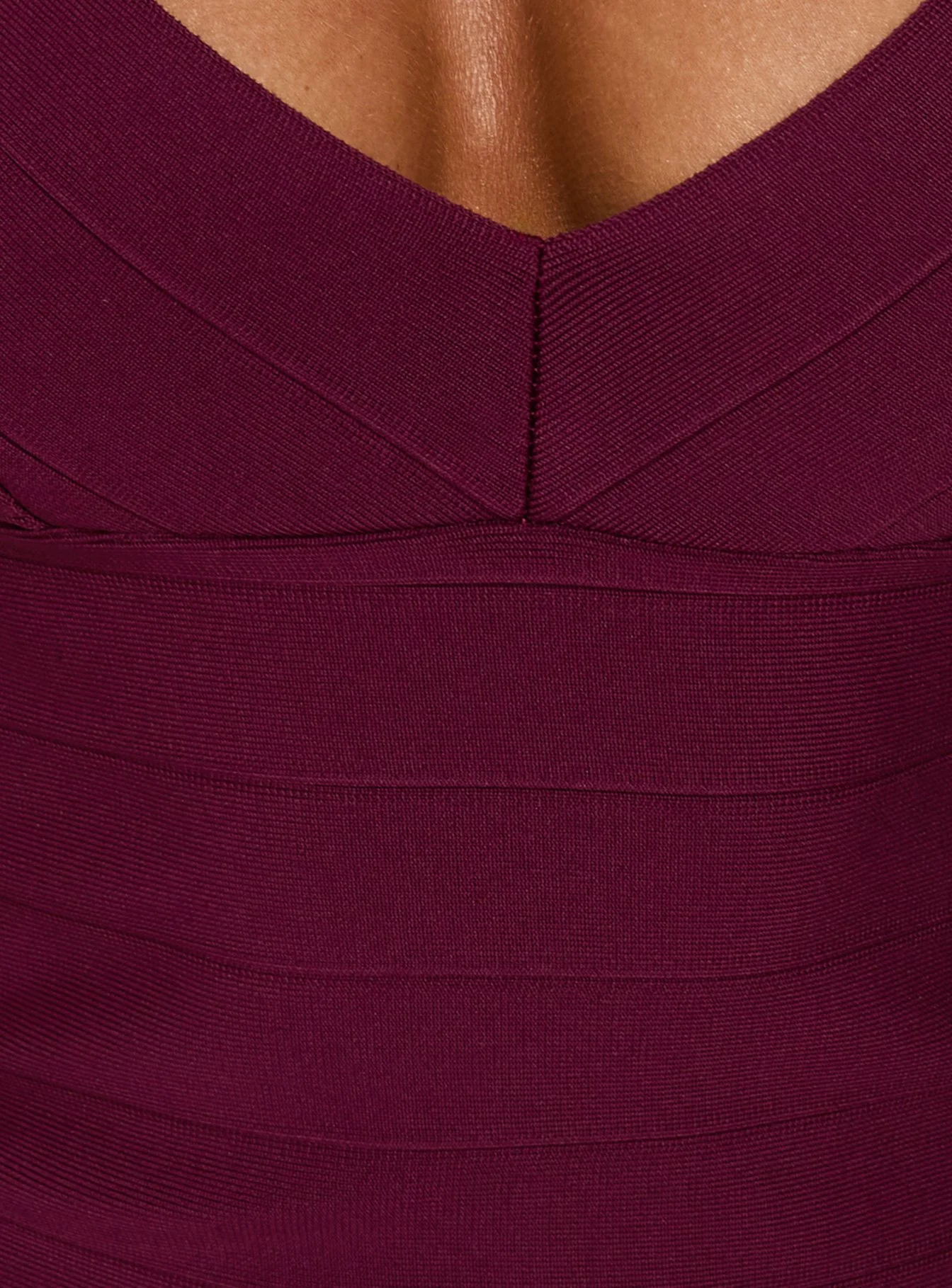 Justina Bandage Mini Dress Plum - luluinthesky