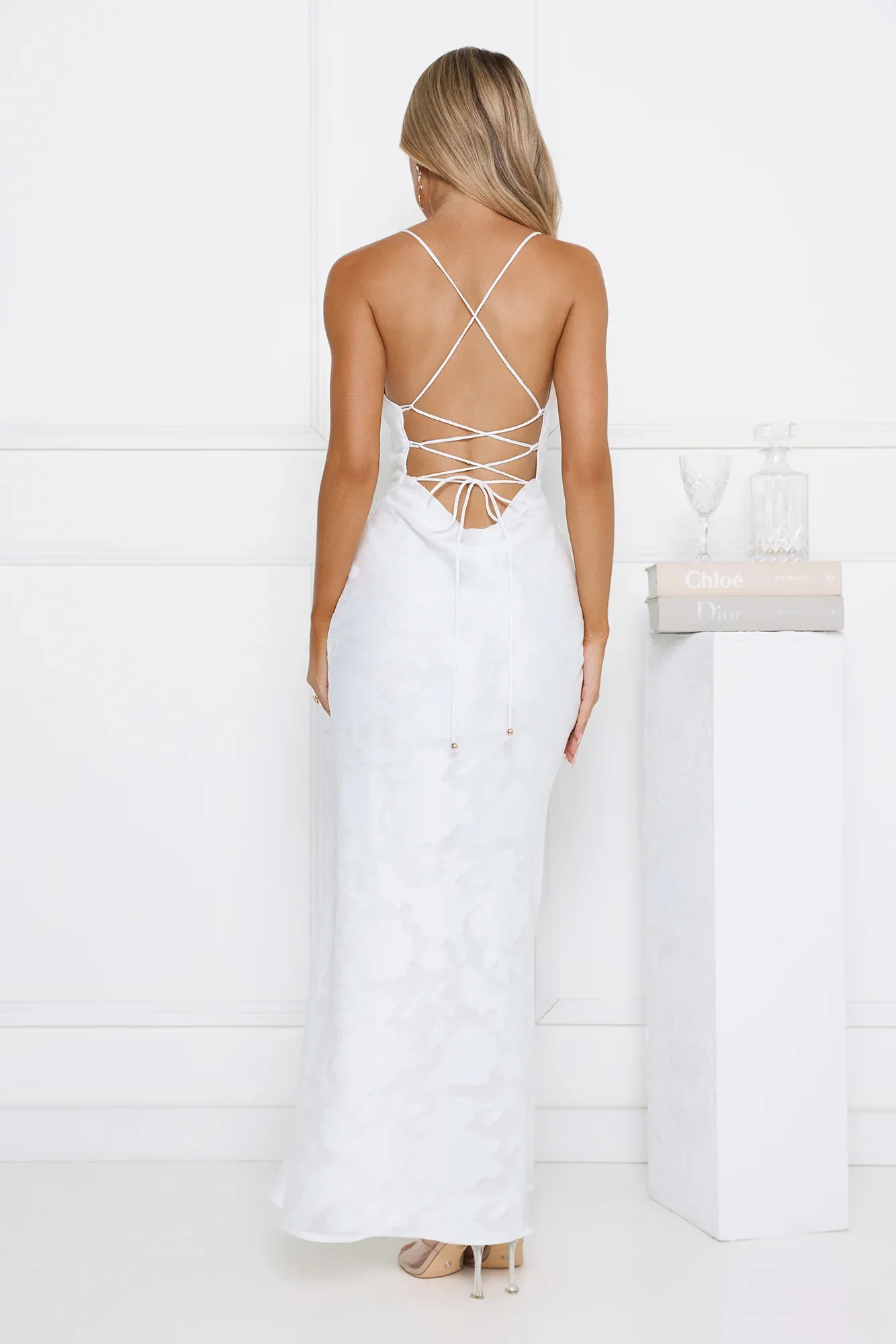 Bridge To Wonderland Maxi Dress White - luluinthesky