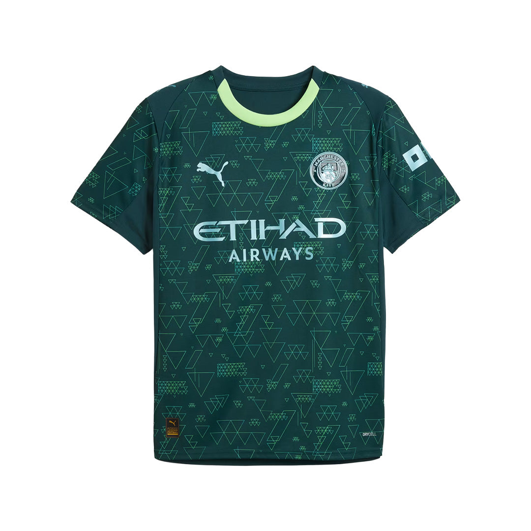 PUMA Manchester City Football Club (MCFC) 2025/2026 4th Men's Replica Jersey Green 782692 04