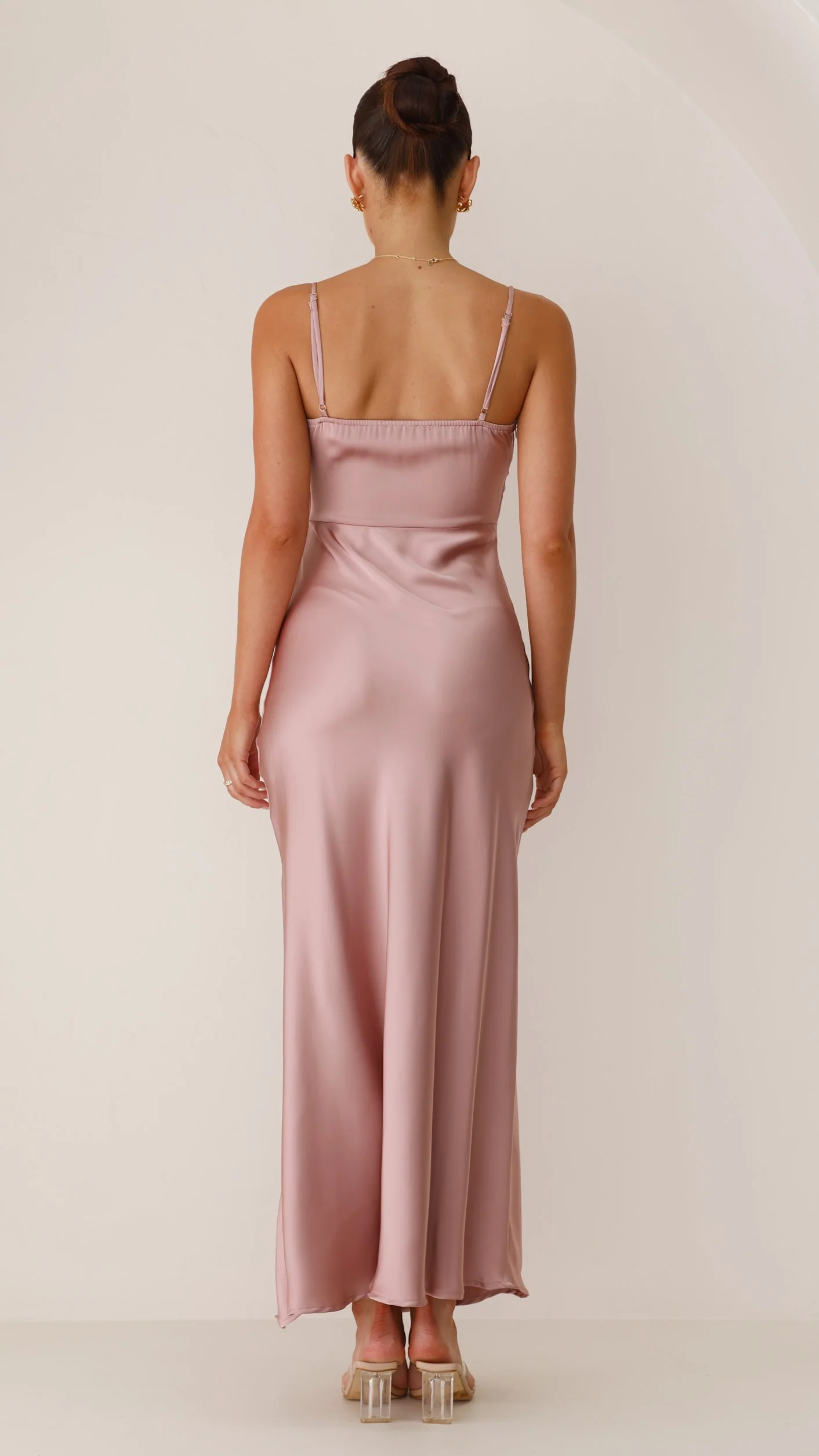 Ilana Maxi Dress - Dusty Pink
