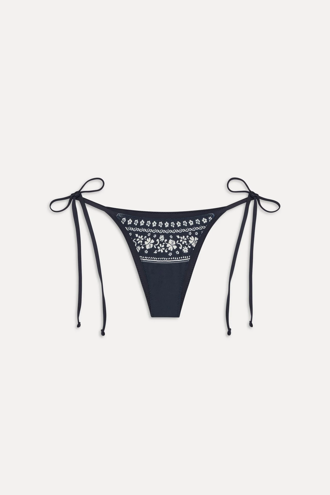 Mackenzie Cheeky String Bikini Bottom - Malibu Blue