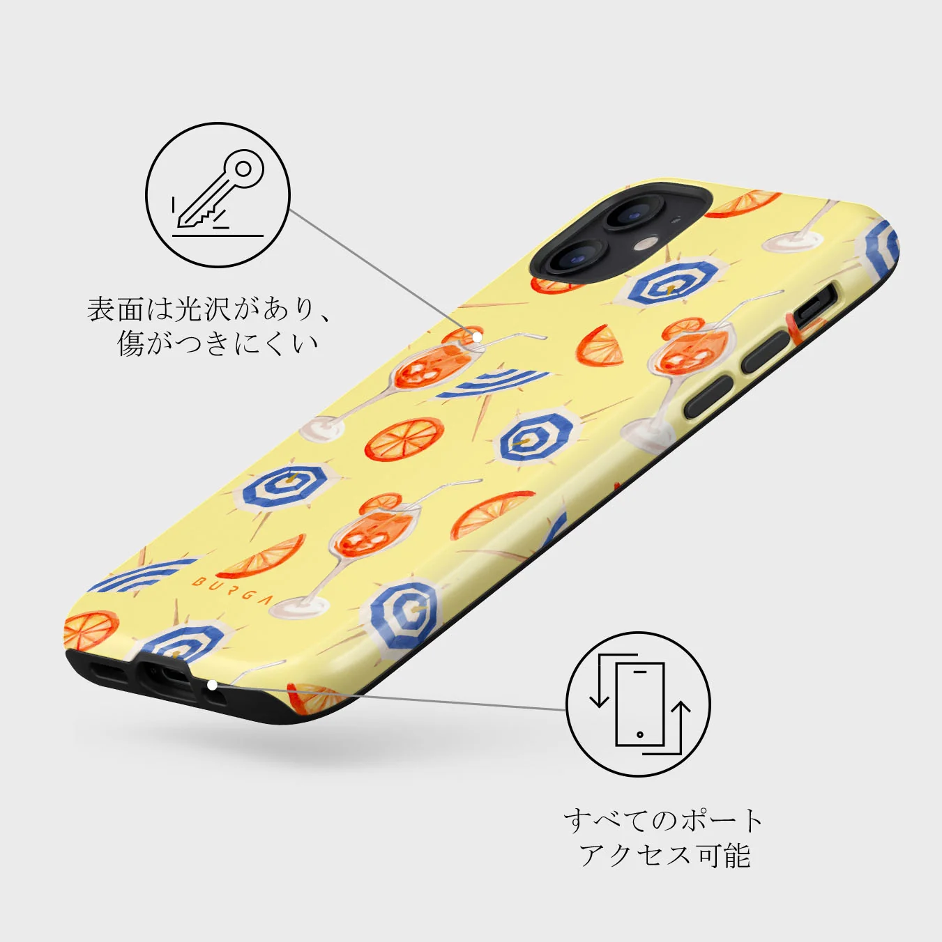 Beach Club - iPhone 12 Mini ケース