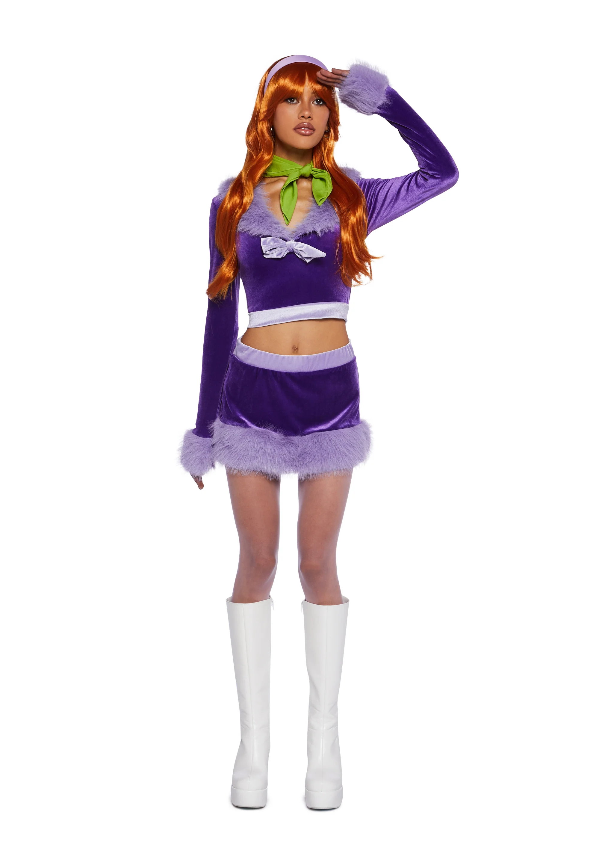 Mystery Crew Hottie Costume and Wig Set