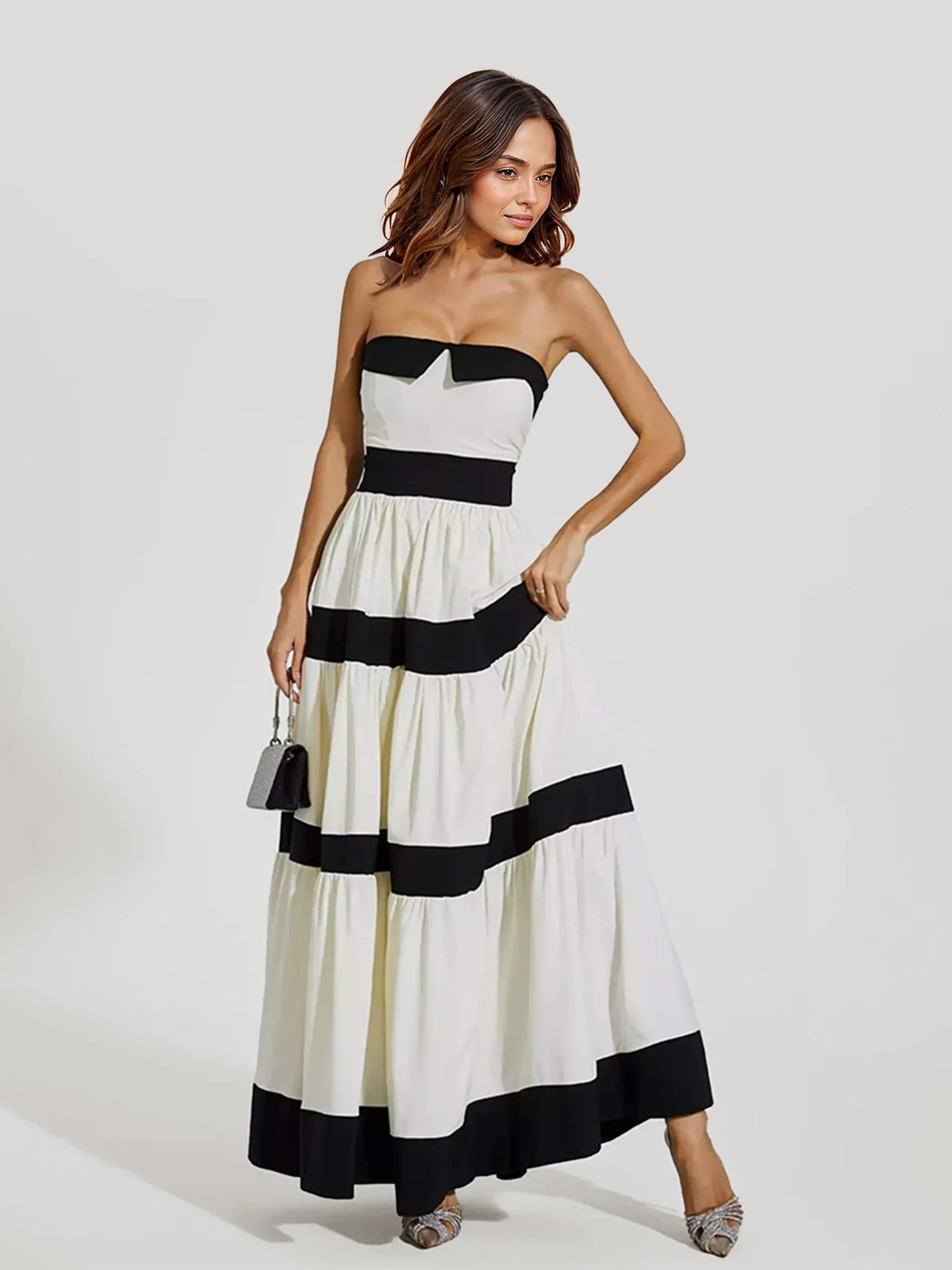 Striped Maxi Dress