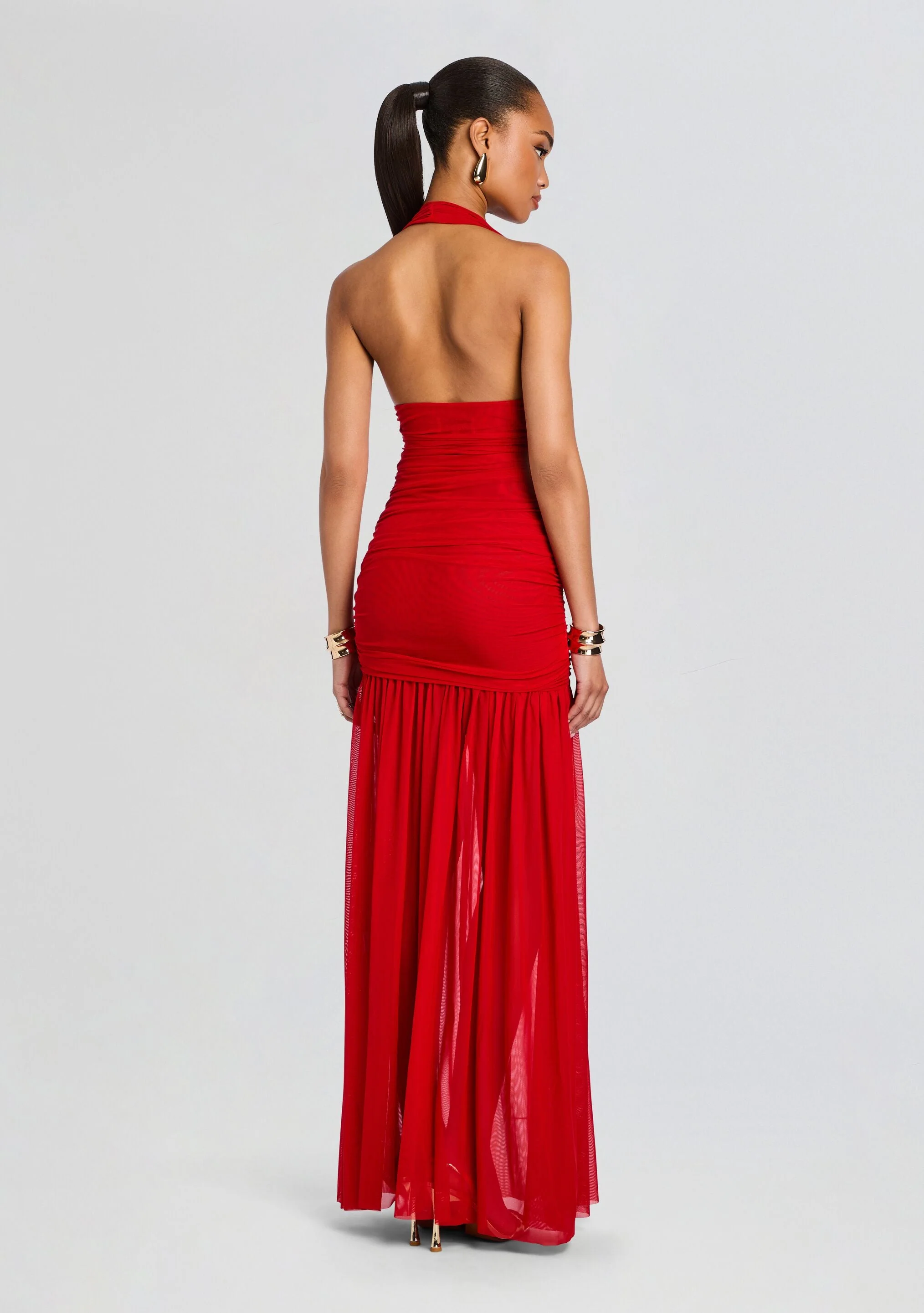 Teghan Mesh Dress