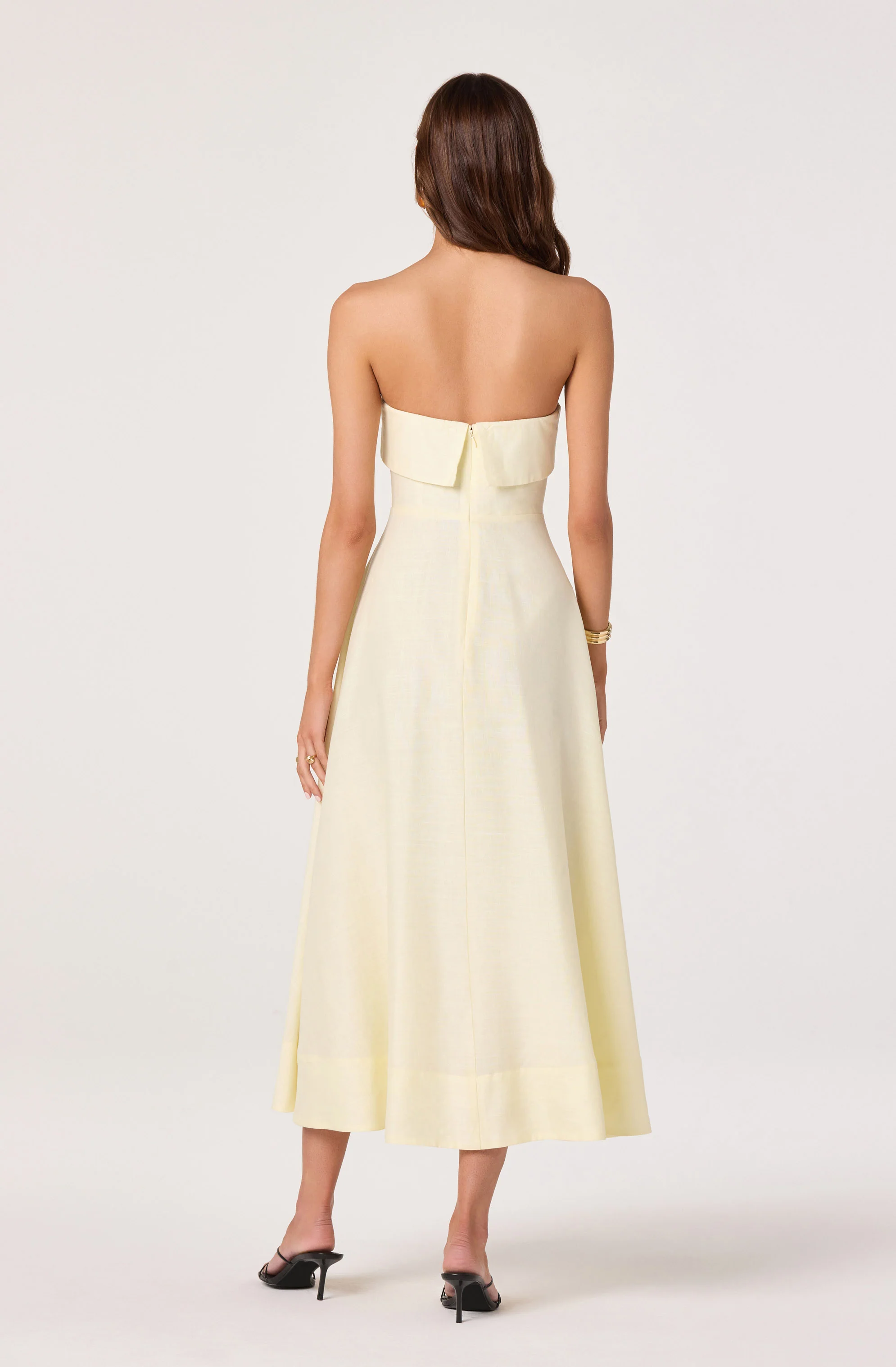 Ximena Floral Strapless Maxi Dress