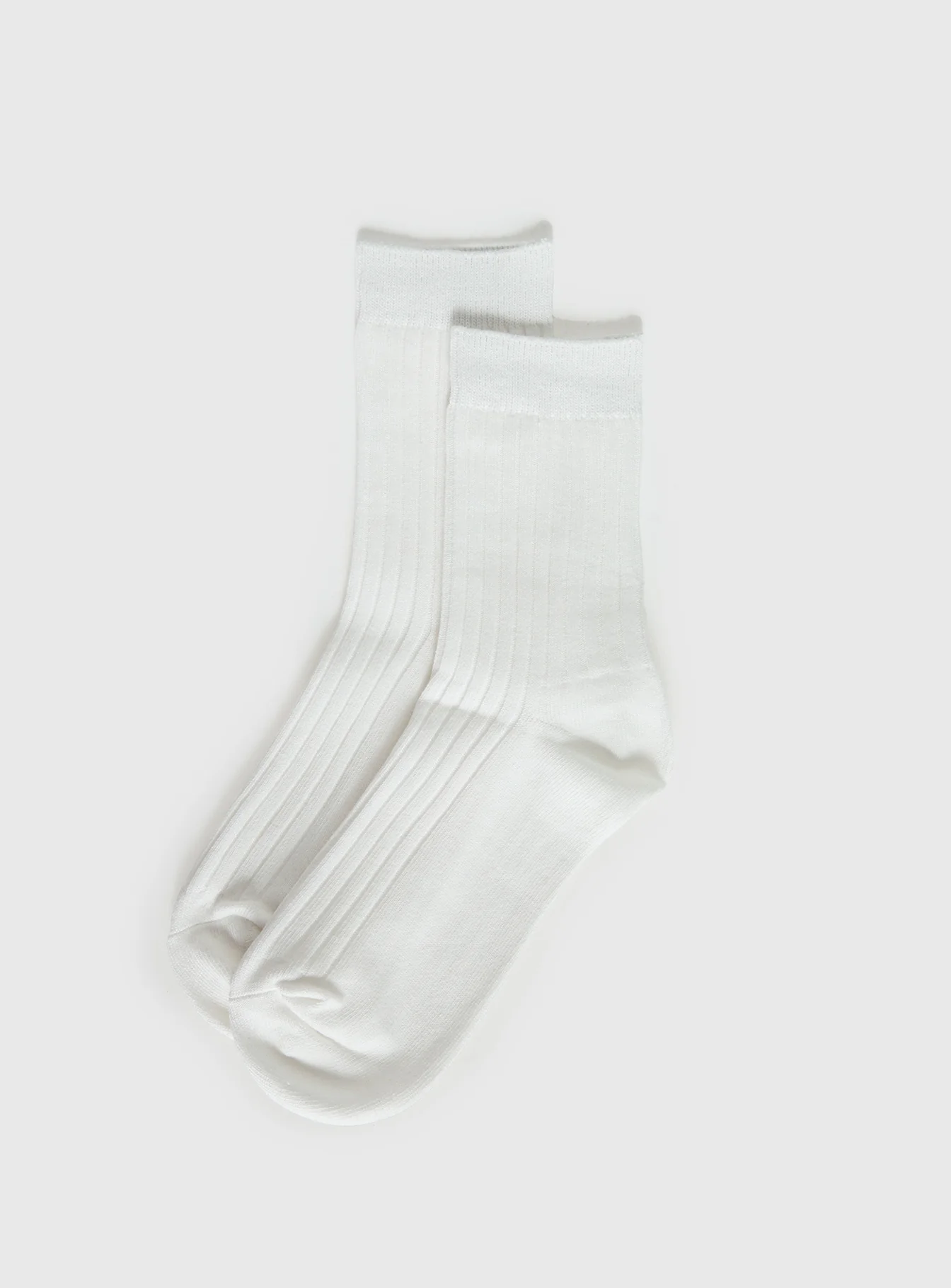 Sports Crew Ribbed Sock