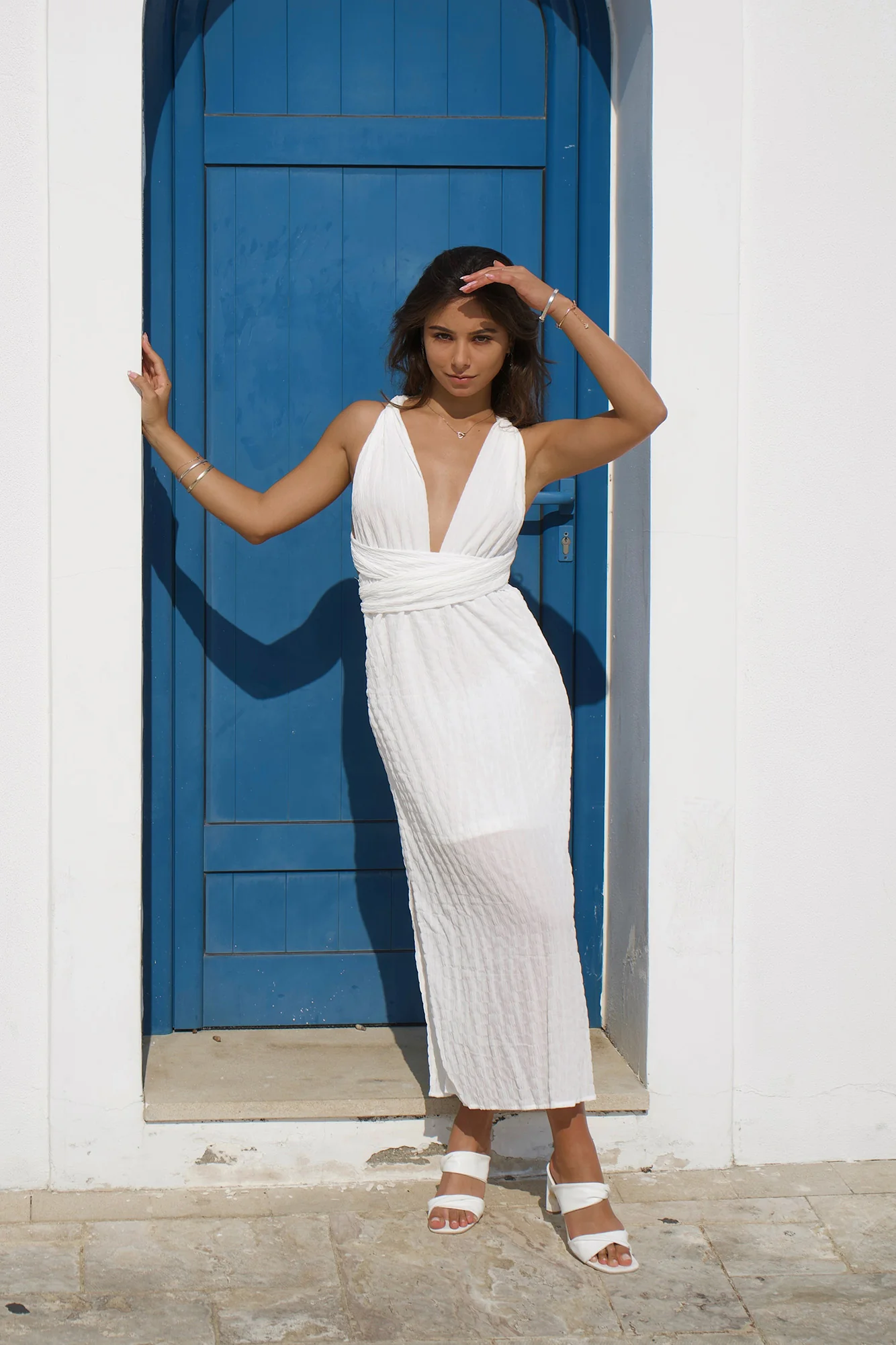 Marici Maxi Dress White