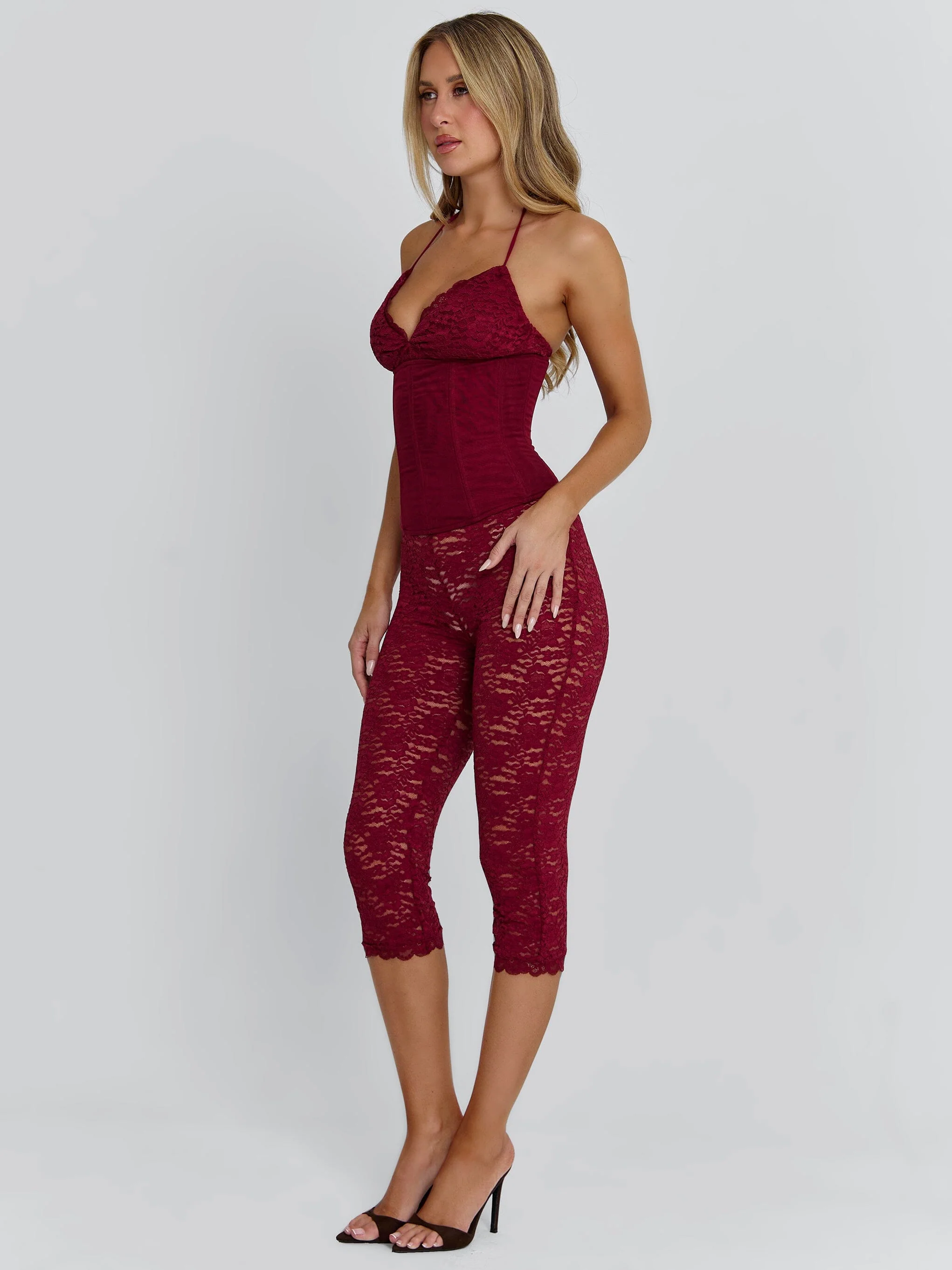 Cendre-Playsuit-Burgundy - luluinthesky