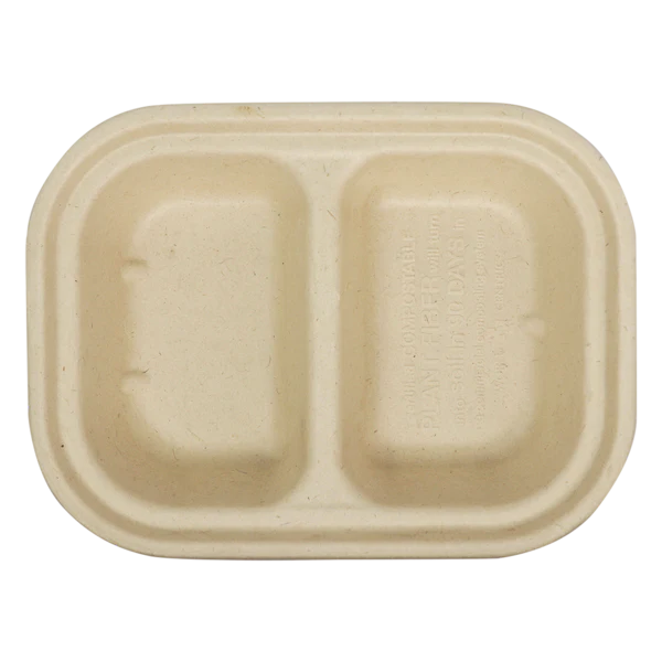 World Centric Compostable Fiber Food Tray - Samples