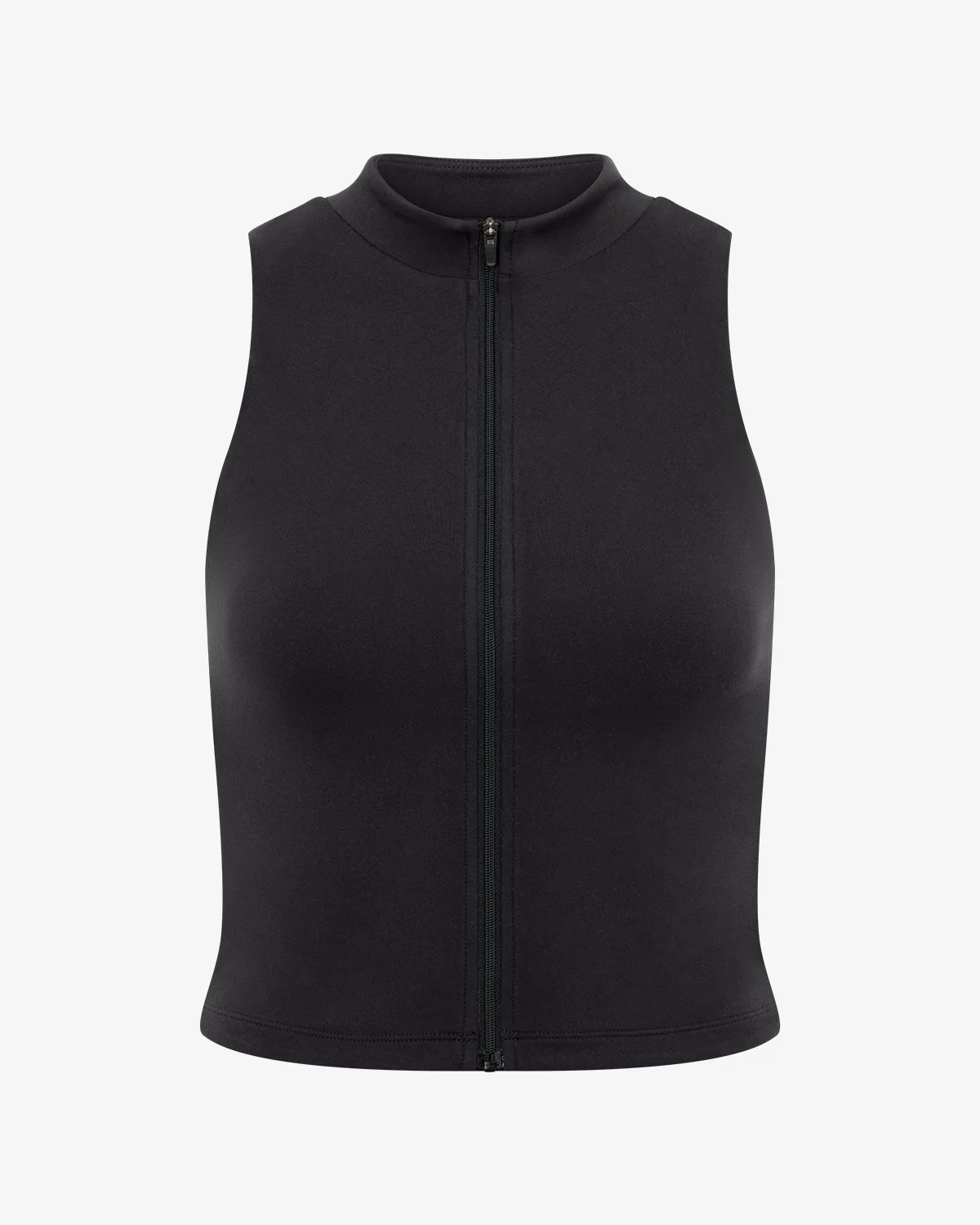 Serenity Active Zip Tank | Black