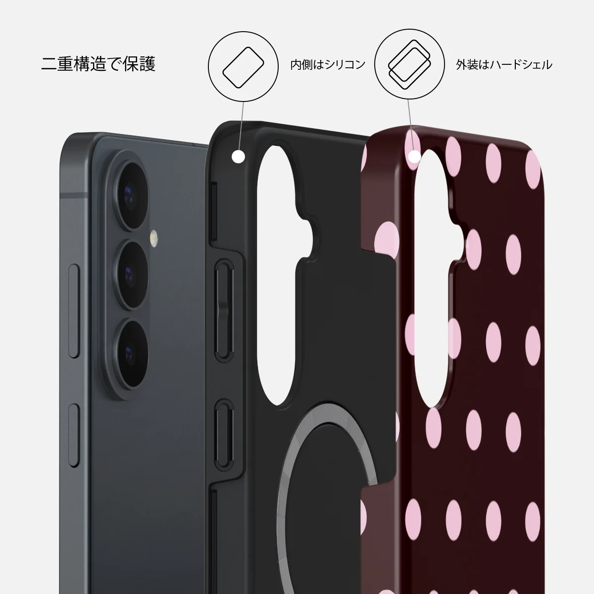 Berry Bliss - Samsung Galaxy S26 FE ケース