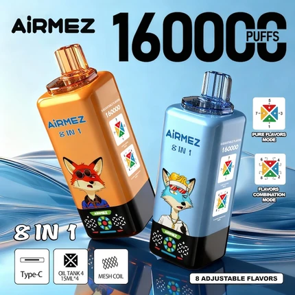 Airmez Fox 8in1 160000 Puffs