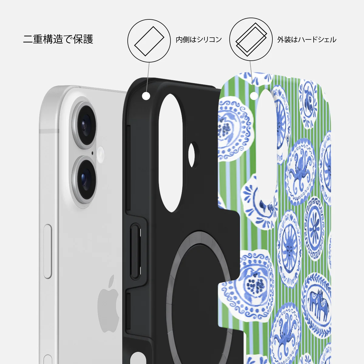 Taverna - iPhone 16 Plus ケース
